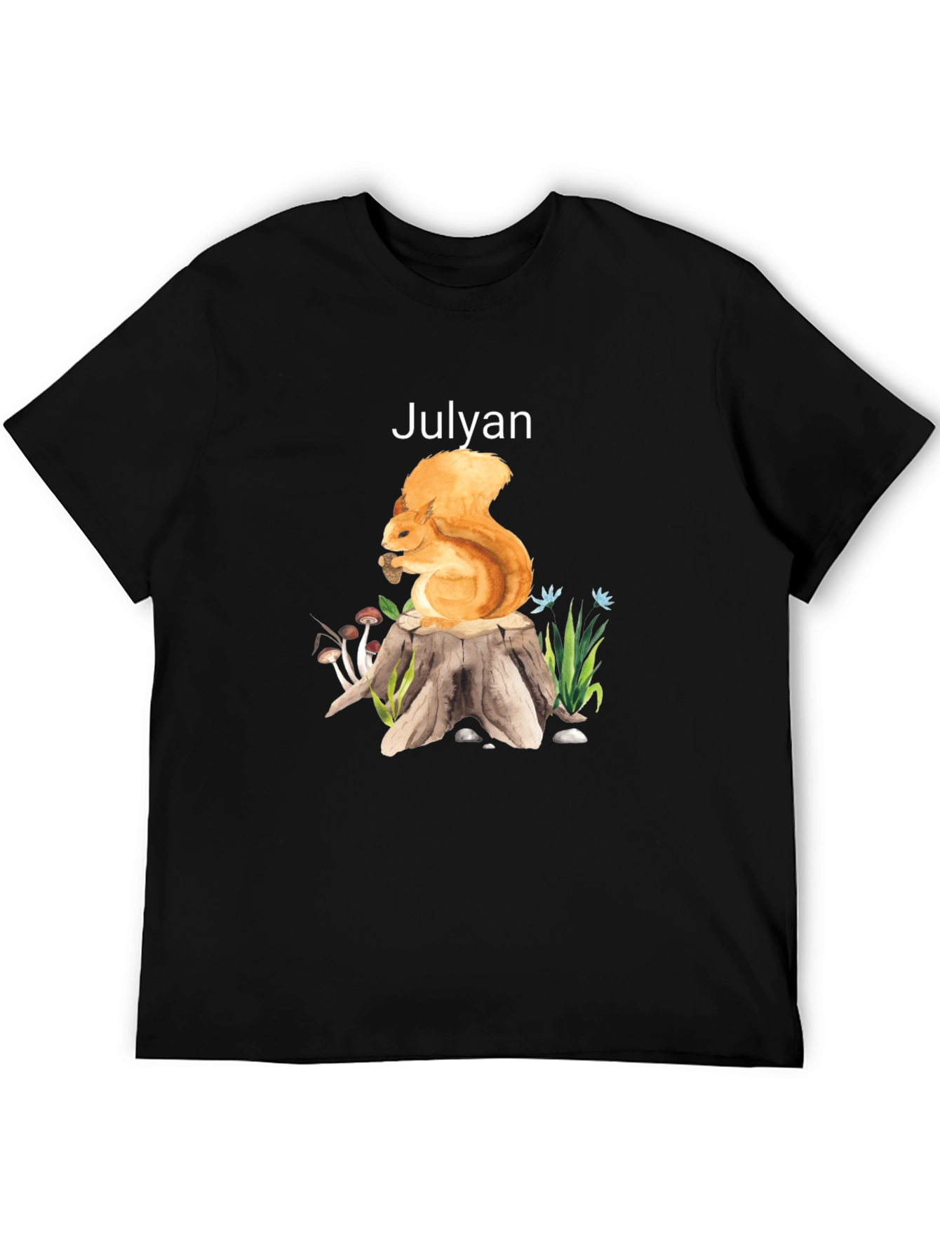 Squirrel Stump Graphic Tee - Julyan