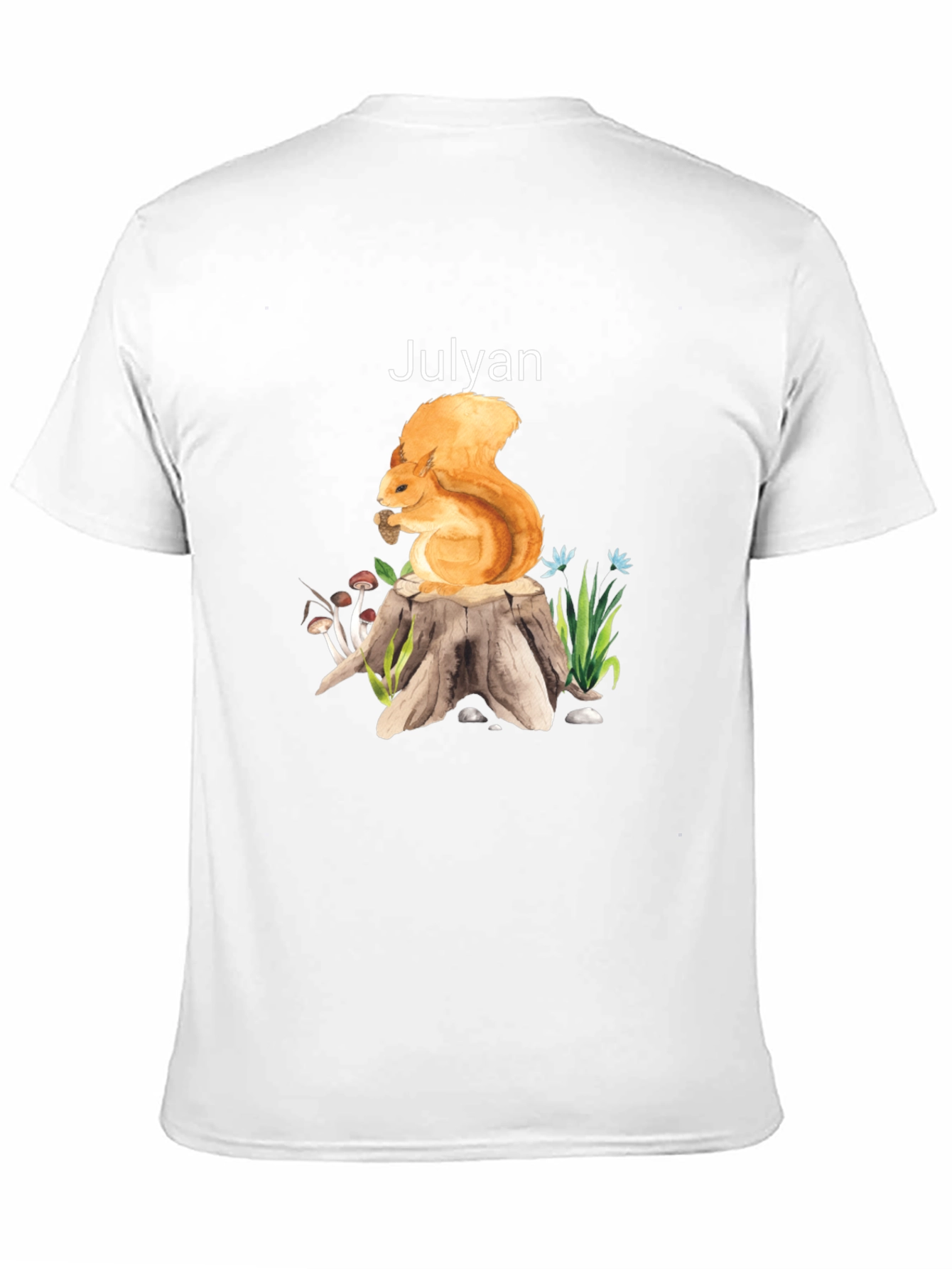Squirrel Stump Graphic Tee - Julyan