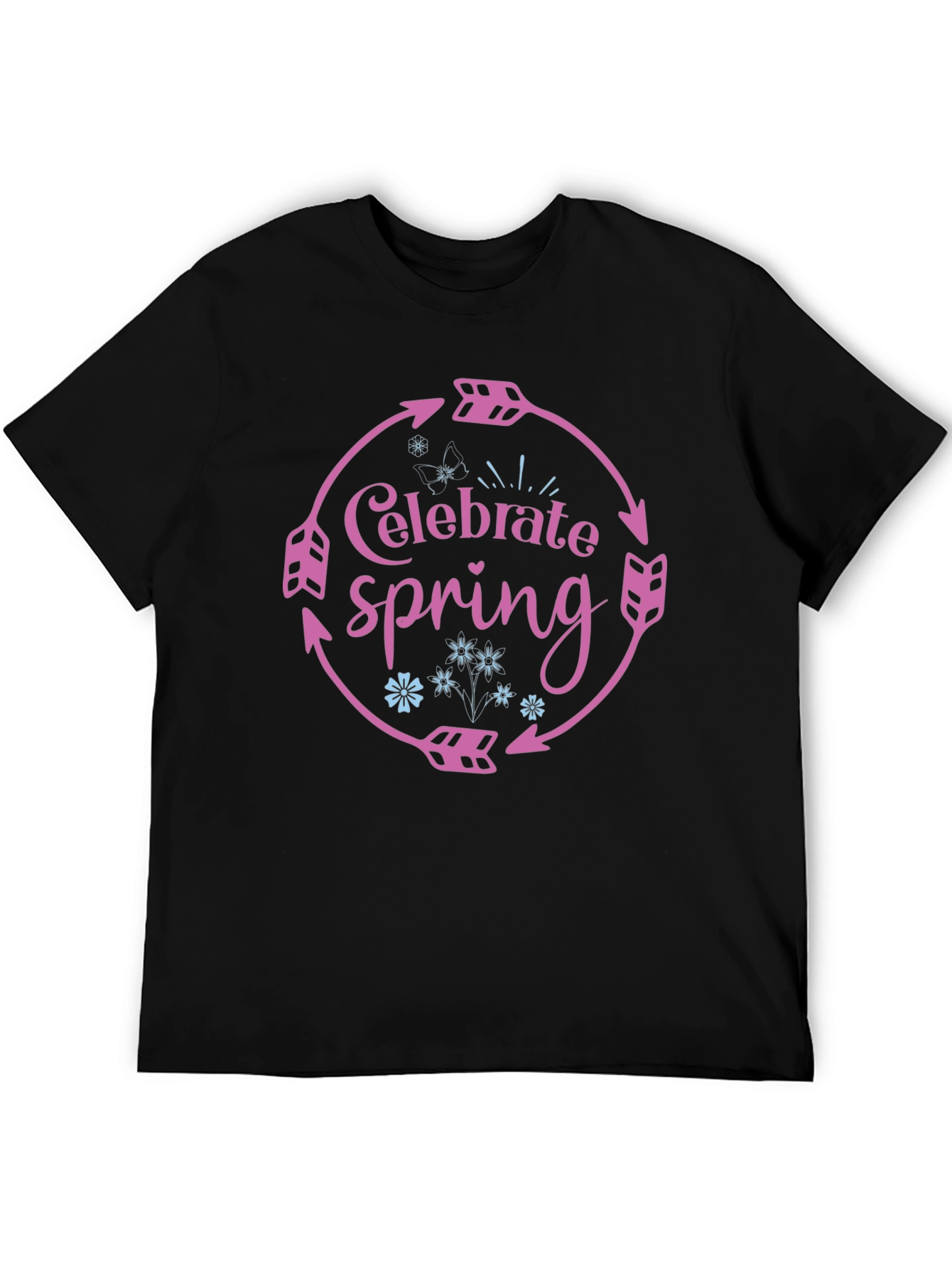 Celebrate Spring Arrow Circle T-Shirt