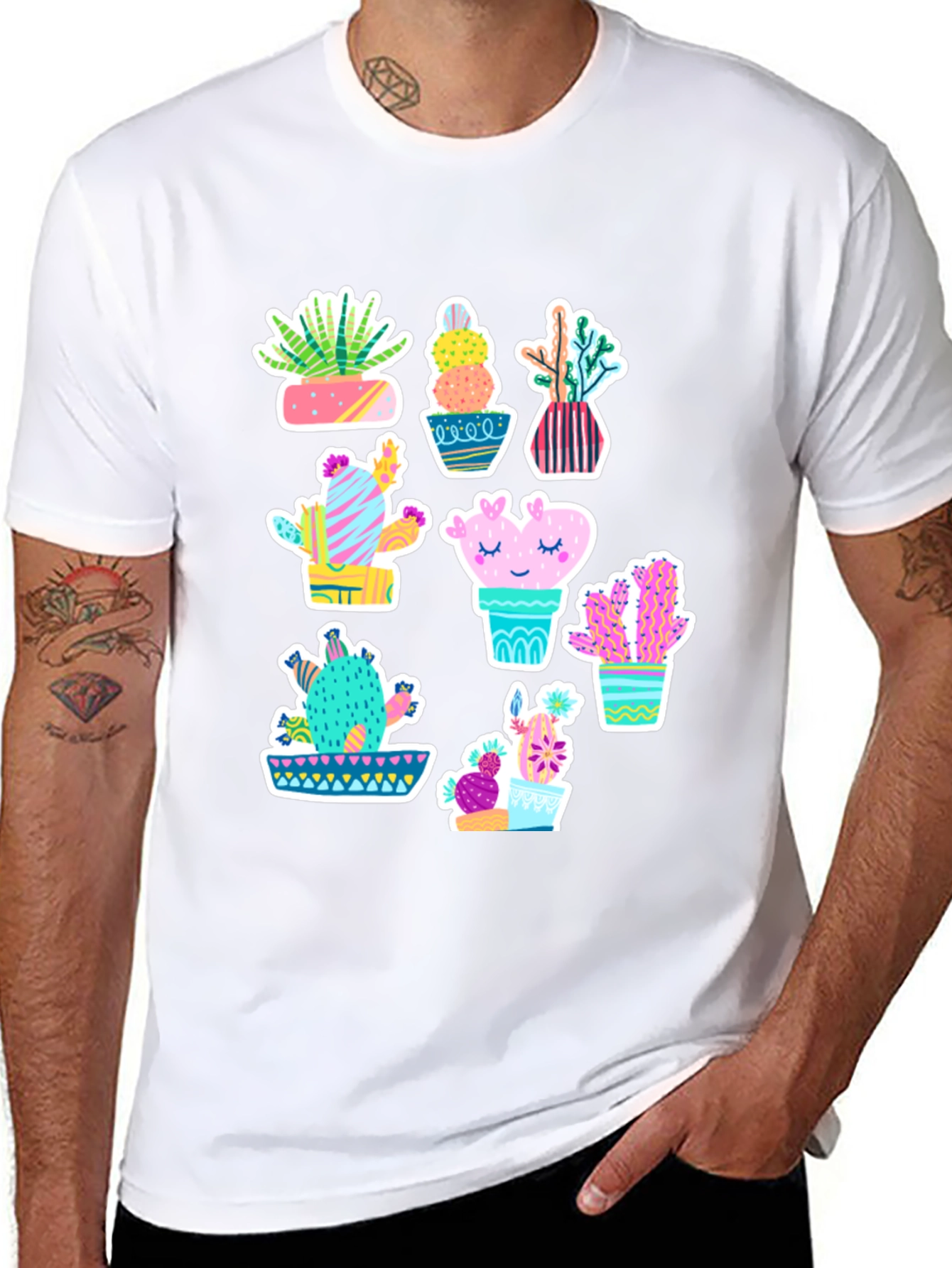 Cactus Graphic T-Shirt