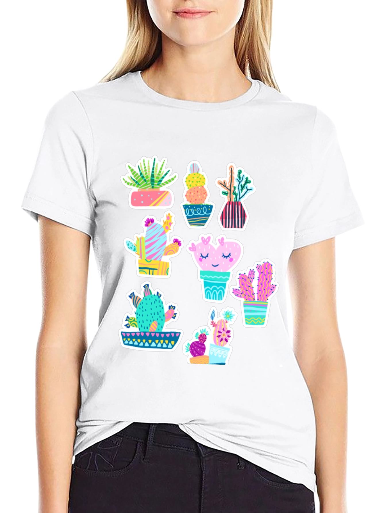 Cactus Graphic T-Shirt
