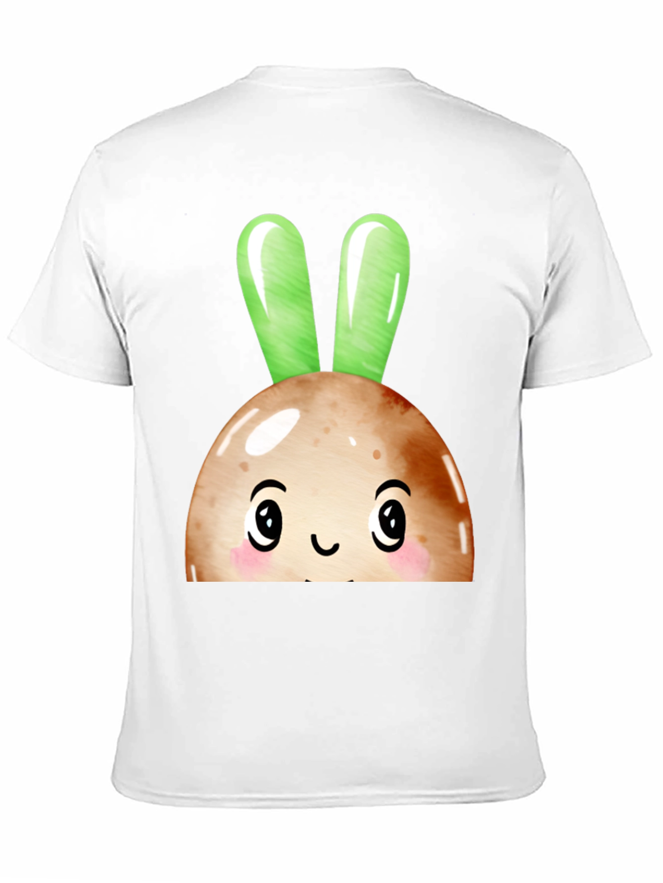 Cute Bunny Head Graphic Tee
