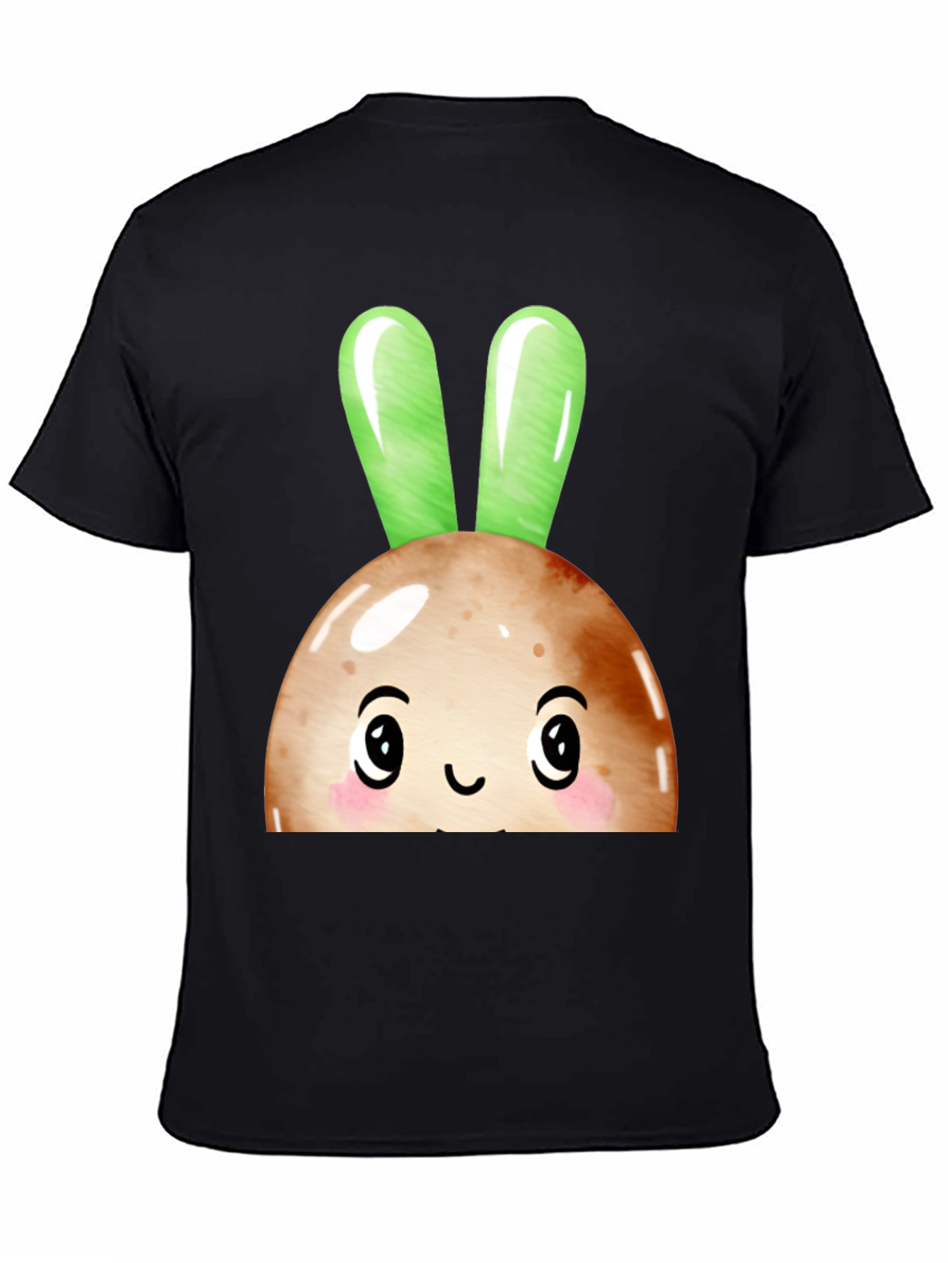Cute Bunny Head Graphic Tee