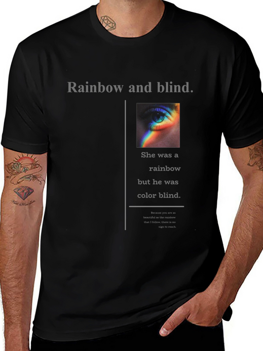 Rainbow and Blind Graphic Tee