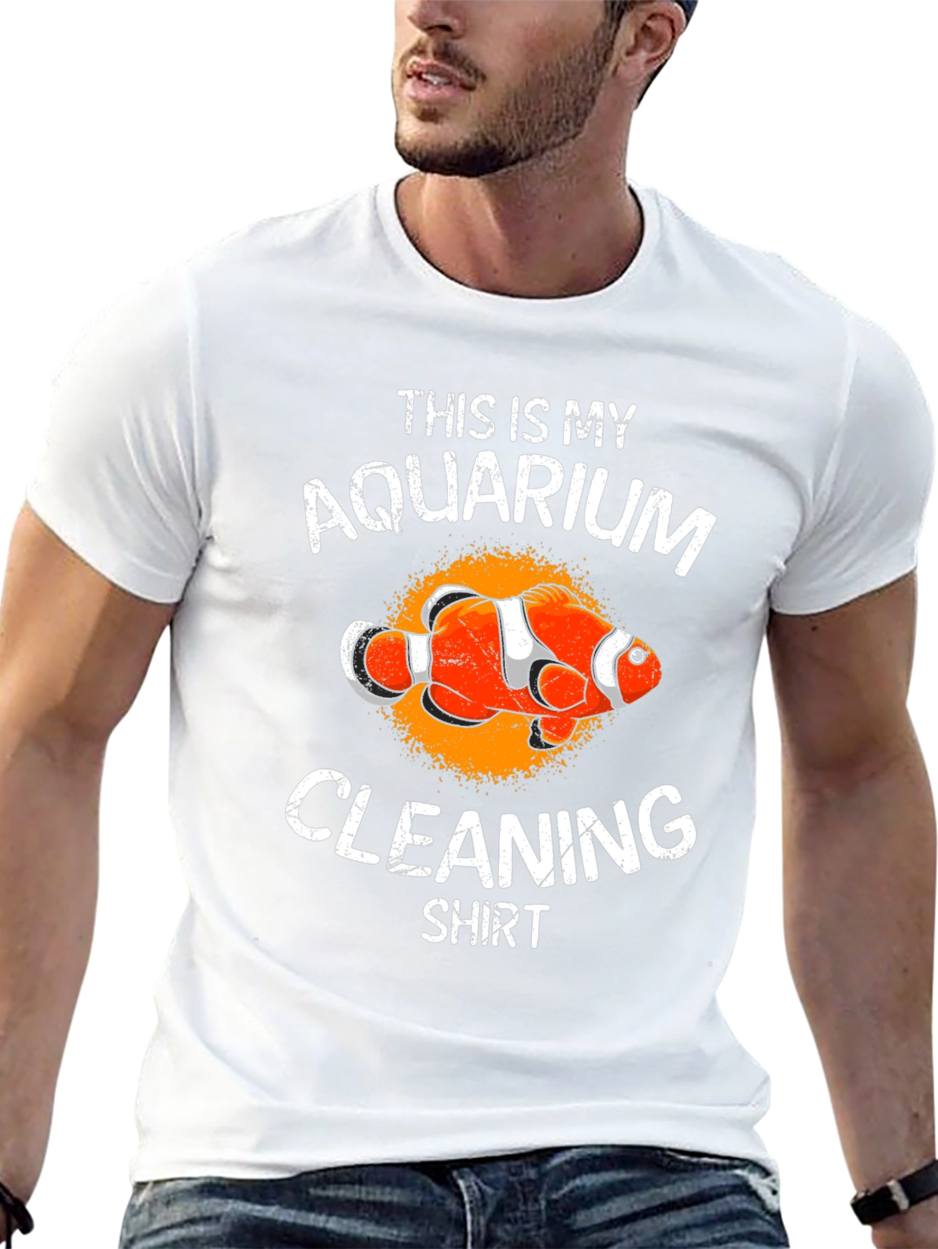 Aquarium Cleaning Shirt - Funny Fish Keeper Tee