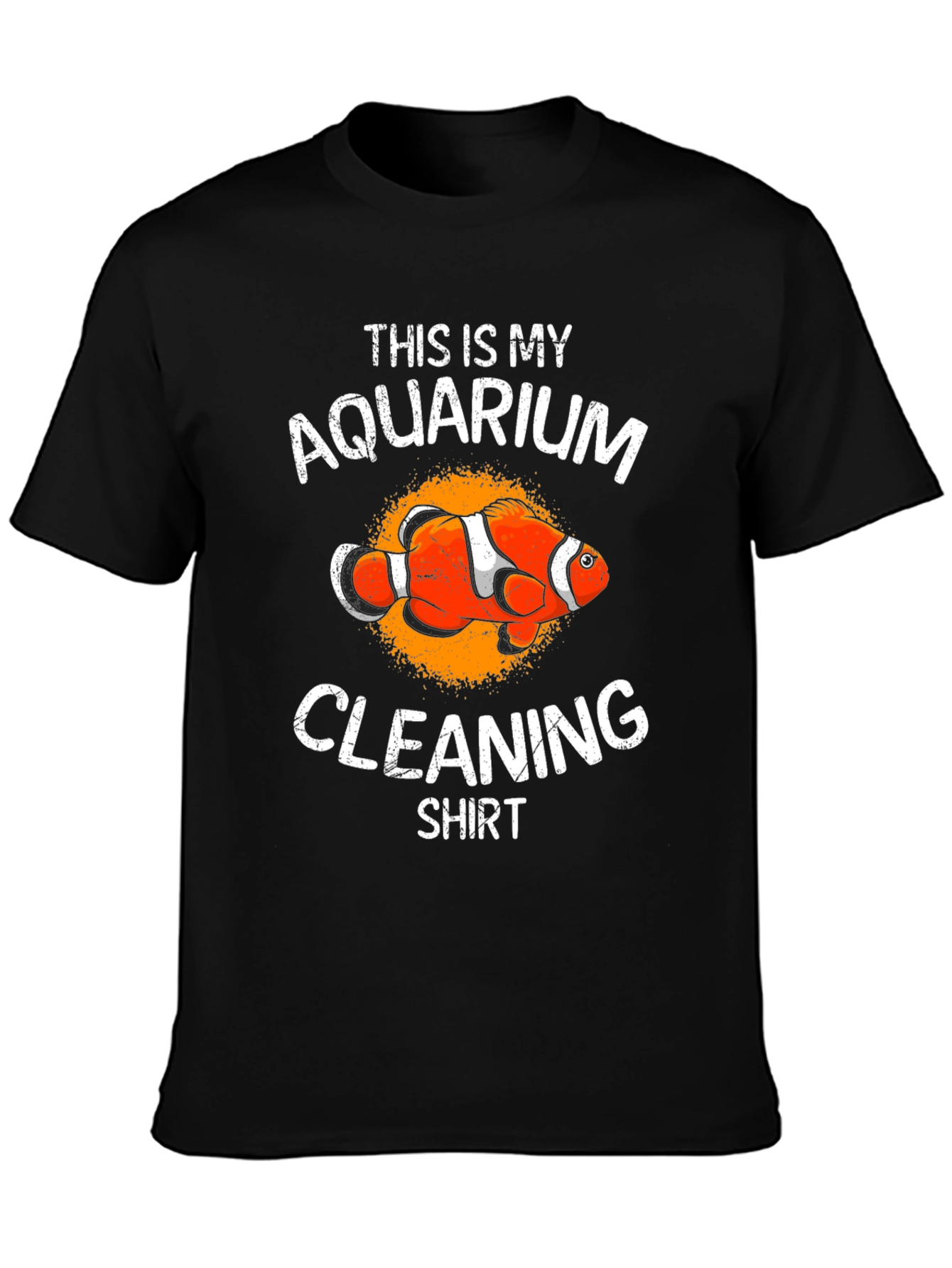 Aquarium Cleaning Shirt - Funny Fish Keeper Tee