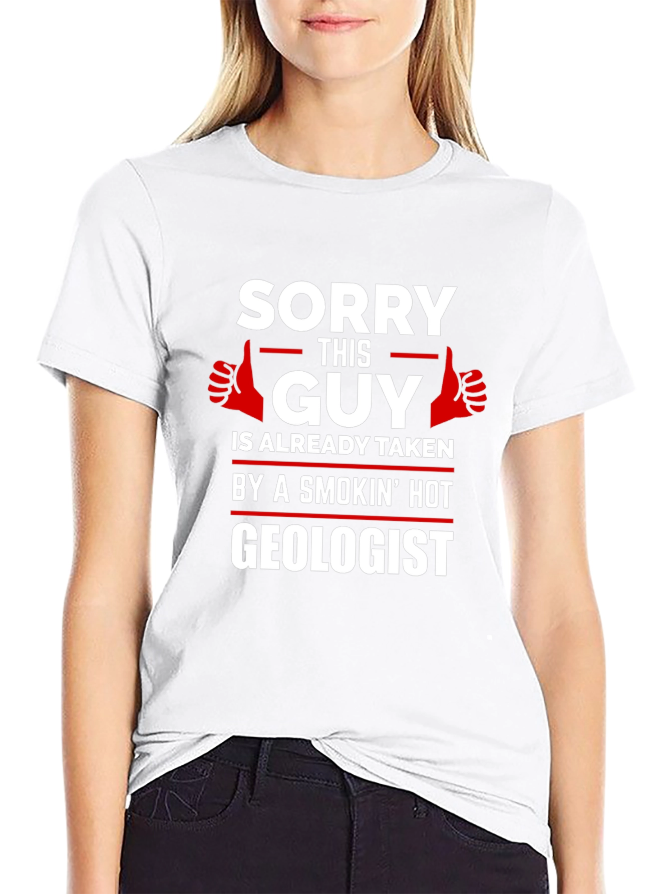 Sorry This Guy Is Taken Geologist T-Shirt