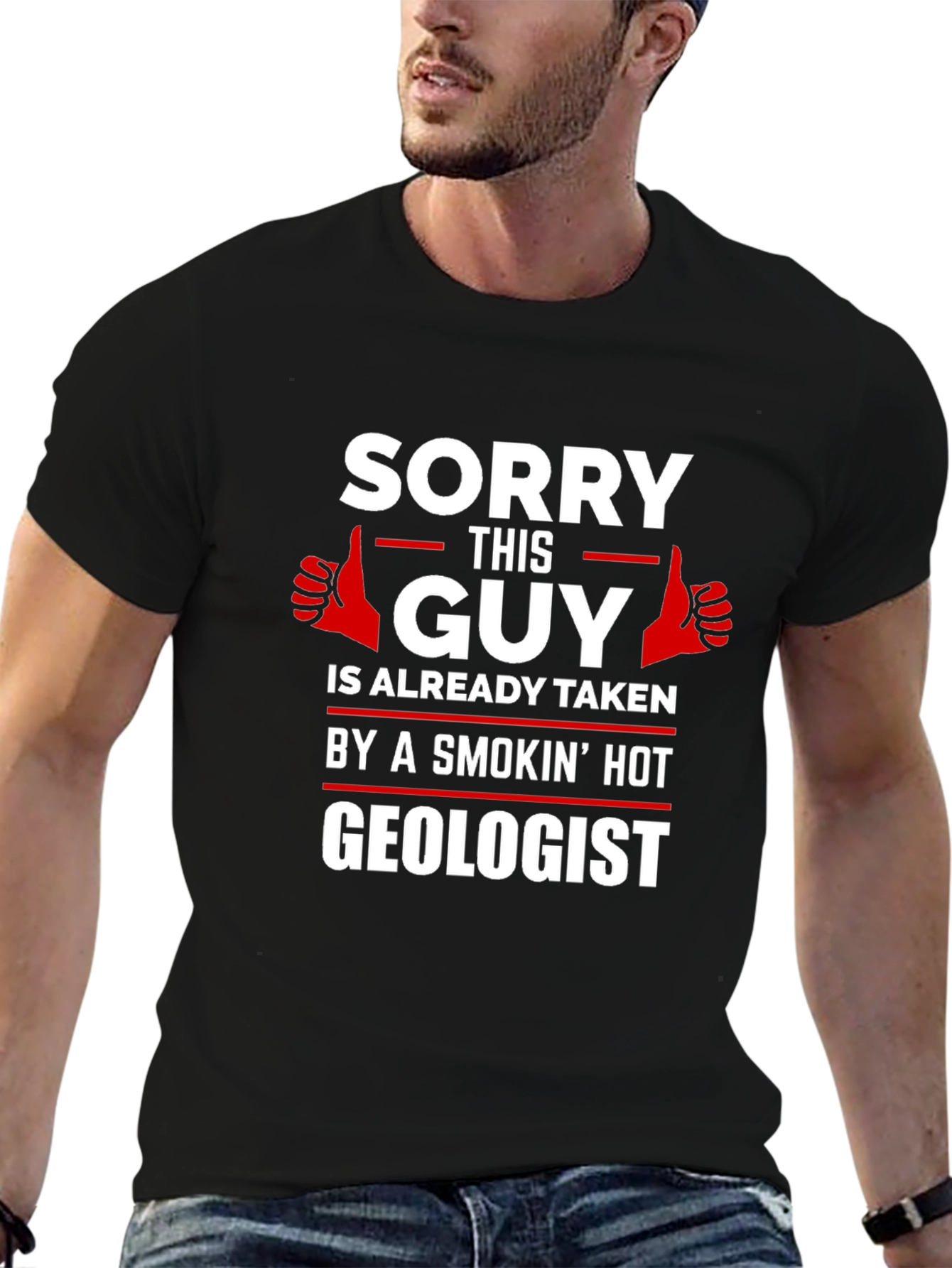 Sorry This Guy Is Taken Geologist T-Shirt