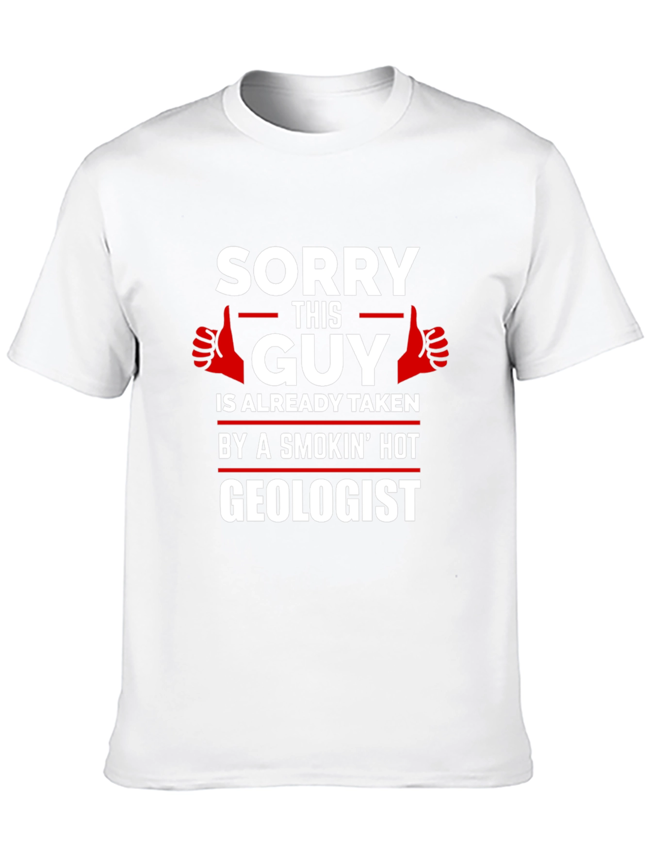 Sorry This Guy Is Taken Geologist T-Shirt