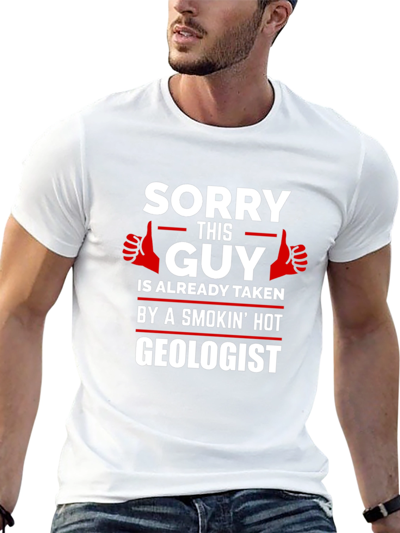 Sorry This Guy Is Taken Geologist T-Shirt