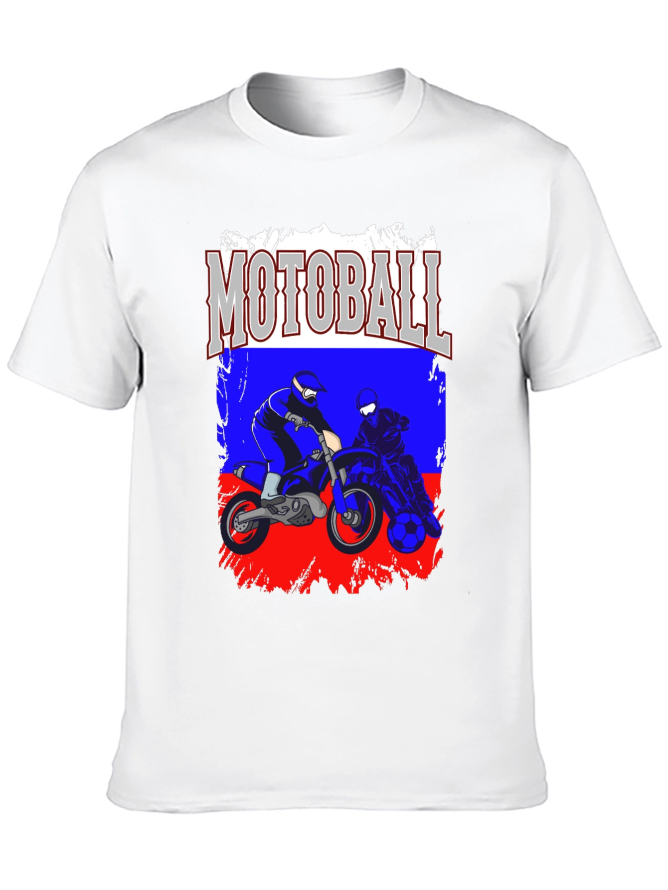 Motoball T-Shirt - Motorbike Soccer Tee