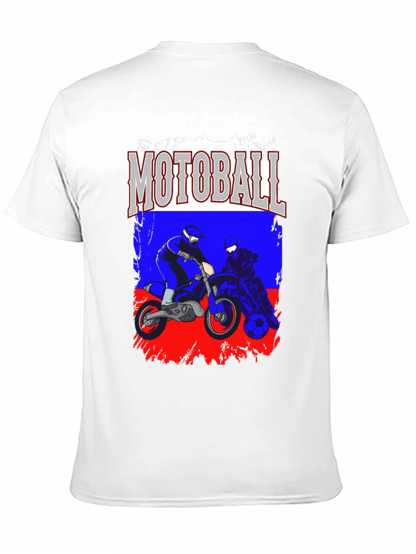Motoball T-Shirt - Motorbike Soccer Tee