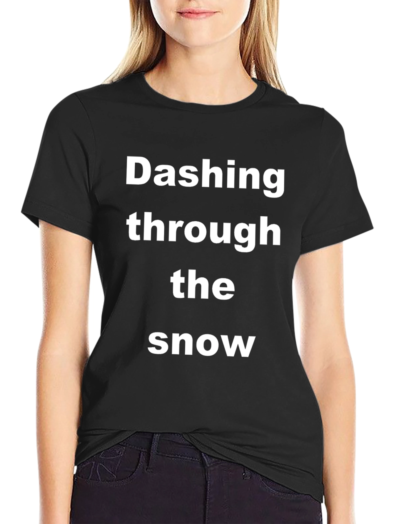 Dashing Through The Snow Christmas T-Shirt