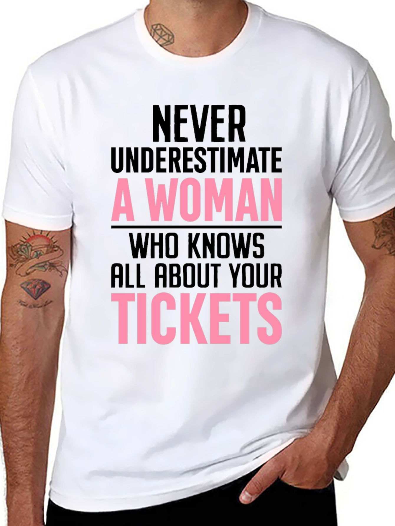 Never Underestimate a Woman T-Shirt