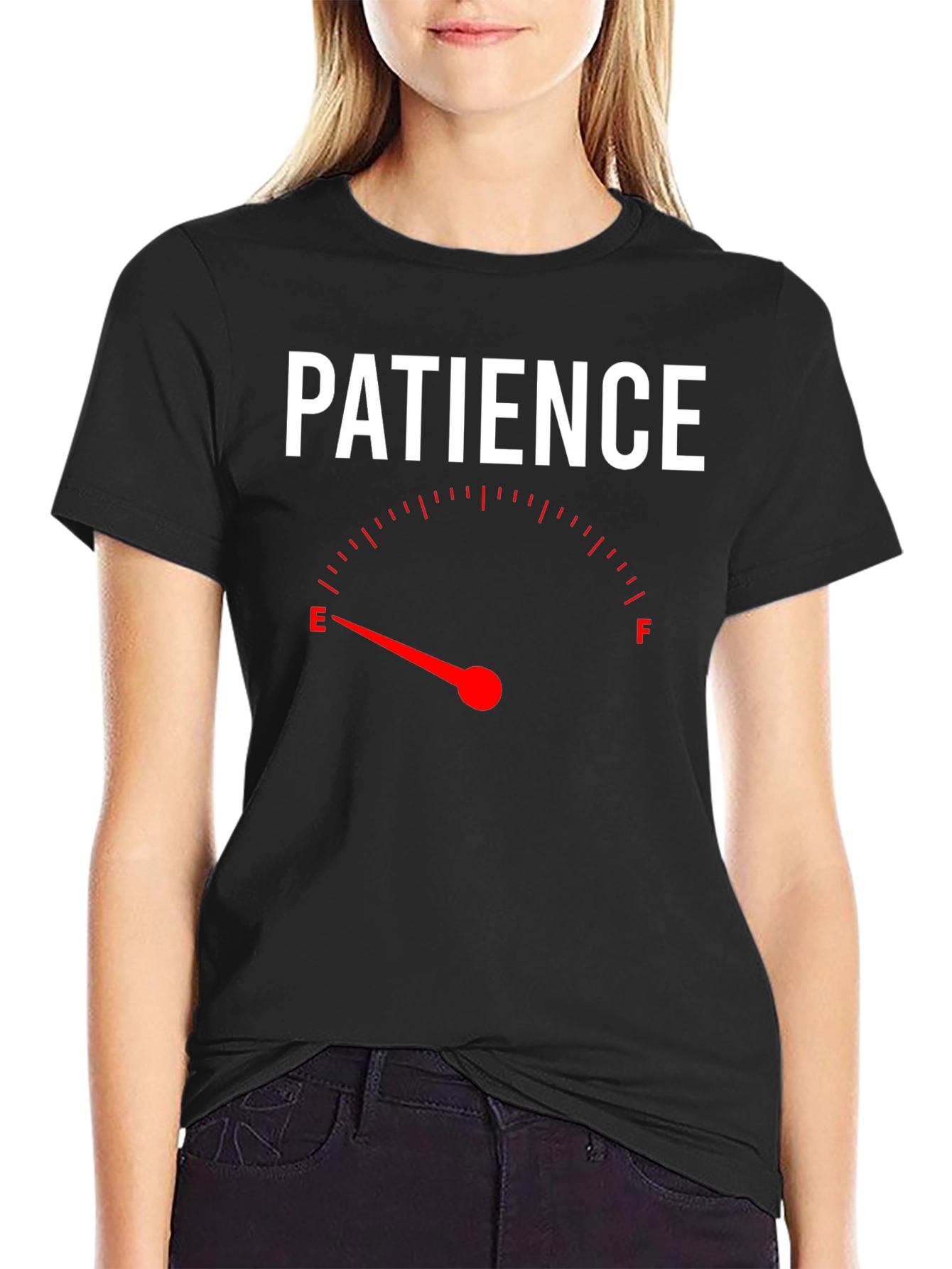 Patience Gauge Graphic T-Shirt