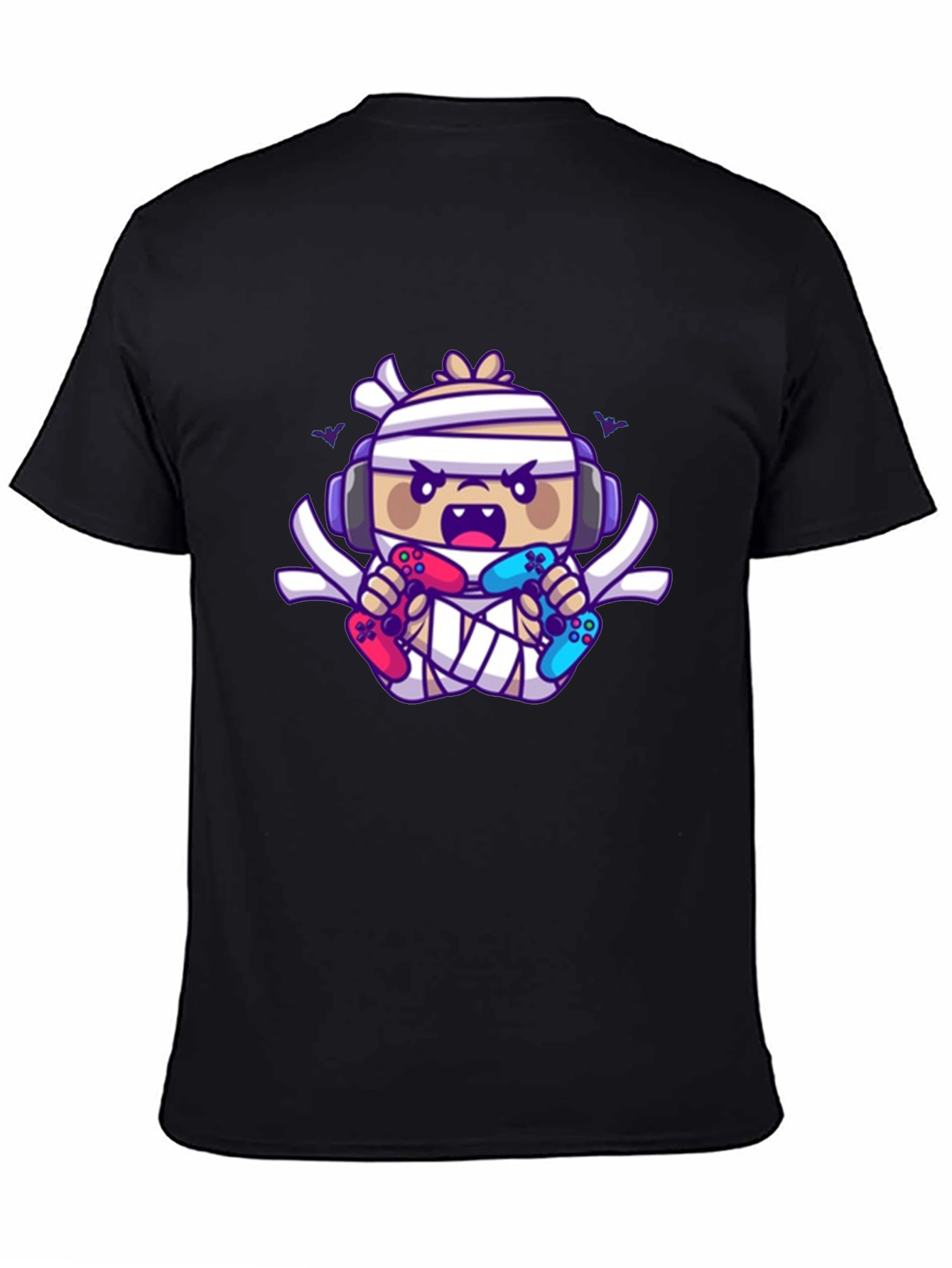 Gamer Mummy T-Shirt - Black Cotton Tee