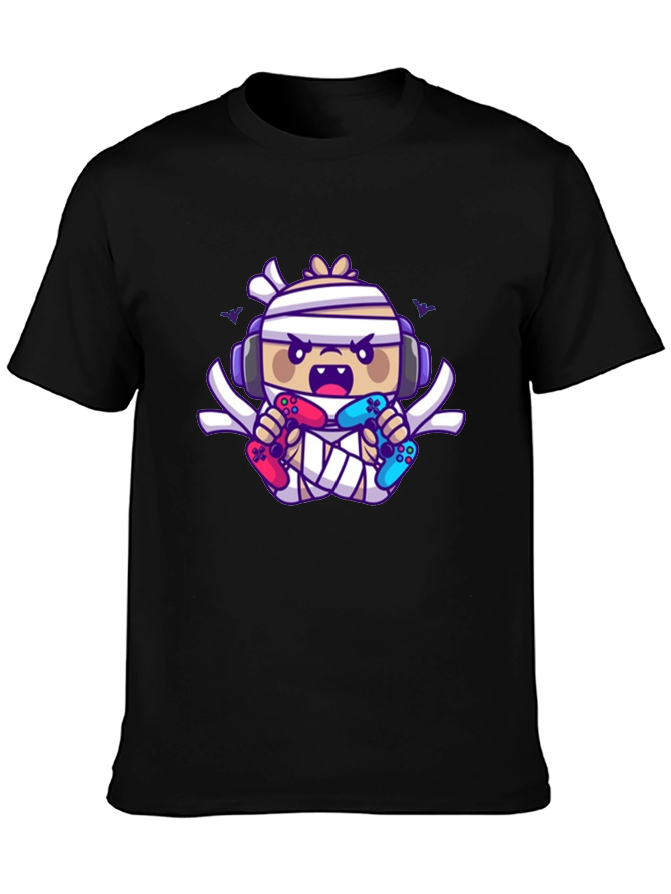 Gamer Mummy T-Shirt - Black Cotton Tee