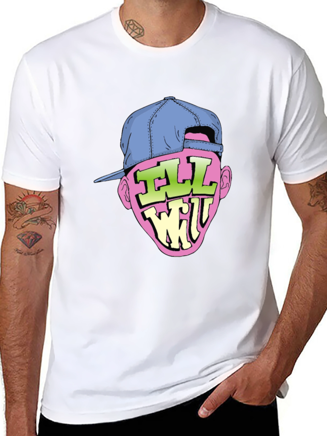Ill Will Graphic Tee - Black Cotton T-Shirt
