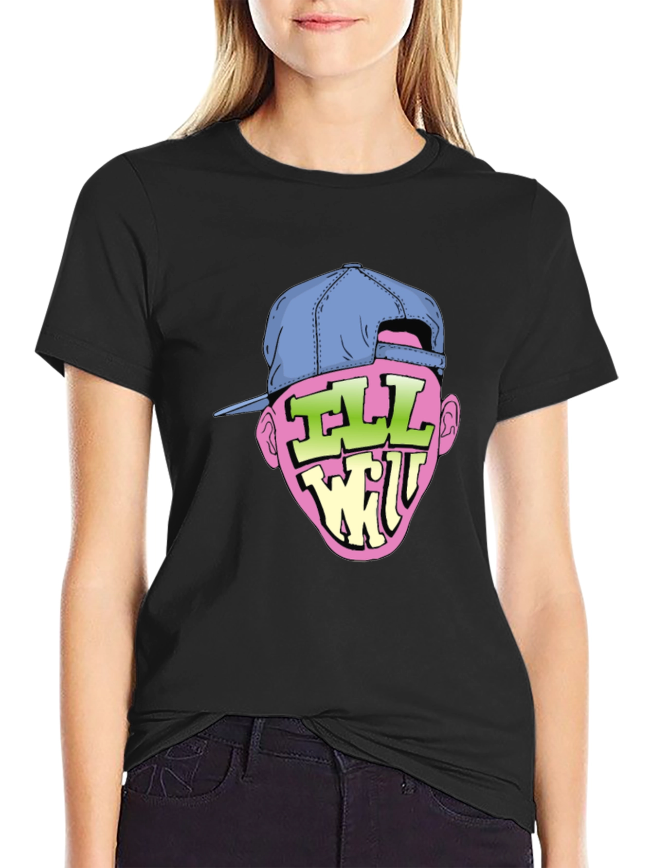 Ill Will Graphic Tee - Black Cotton T-Shirt