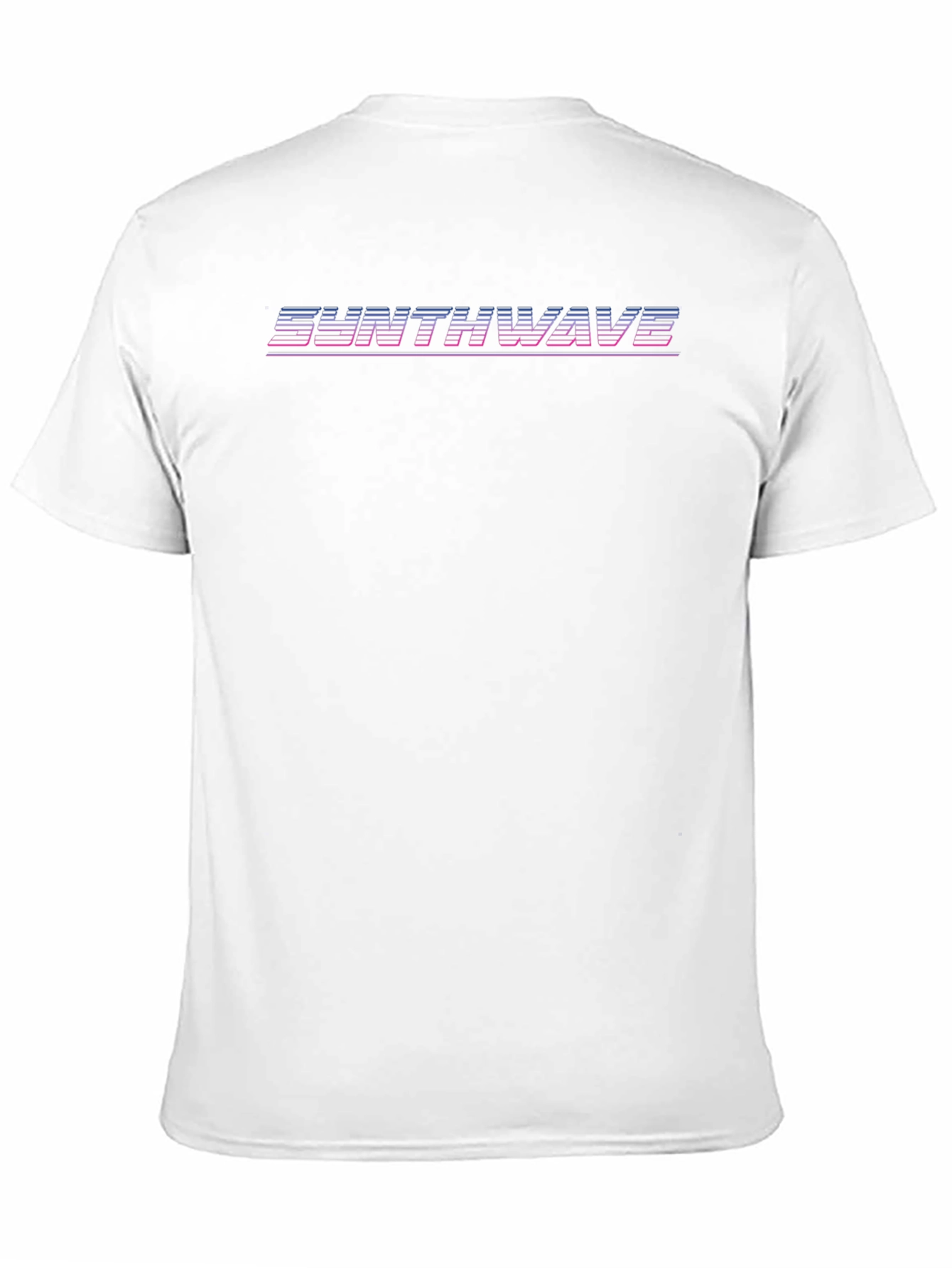Synthwave Retro Style T-Shirt - Black