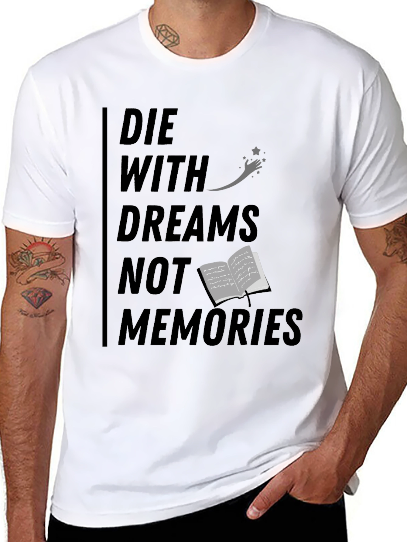 Die With Dreams Graphic T-Shirt