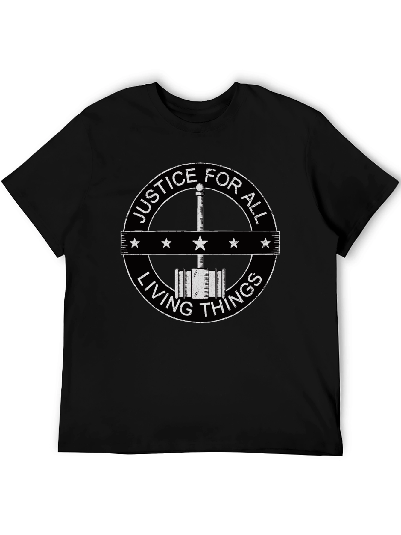 Justice for All Living Things Graphic T-Shirt