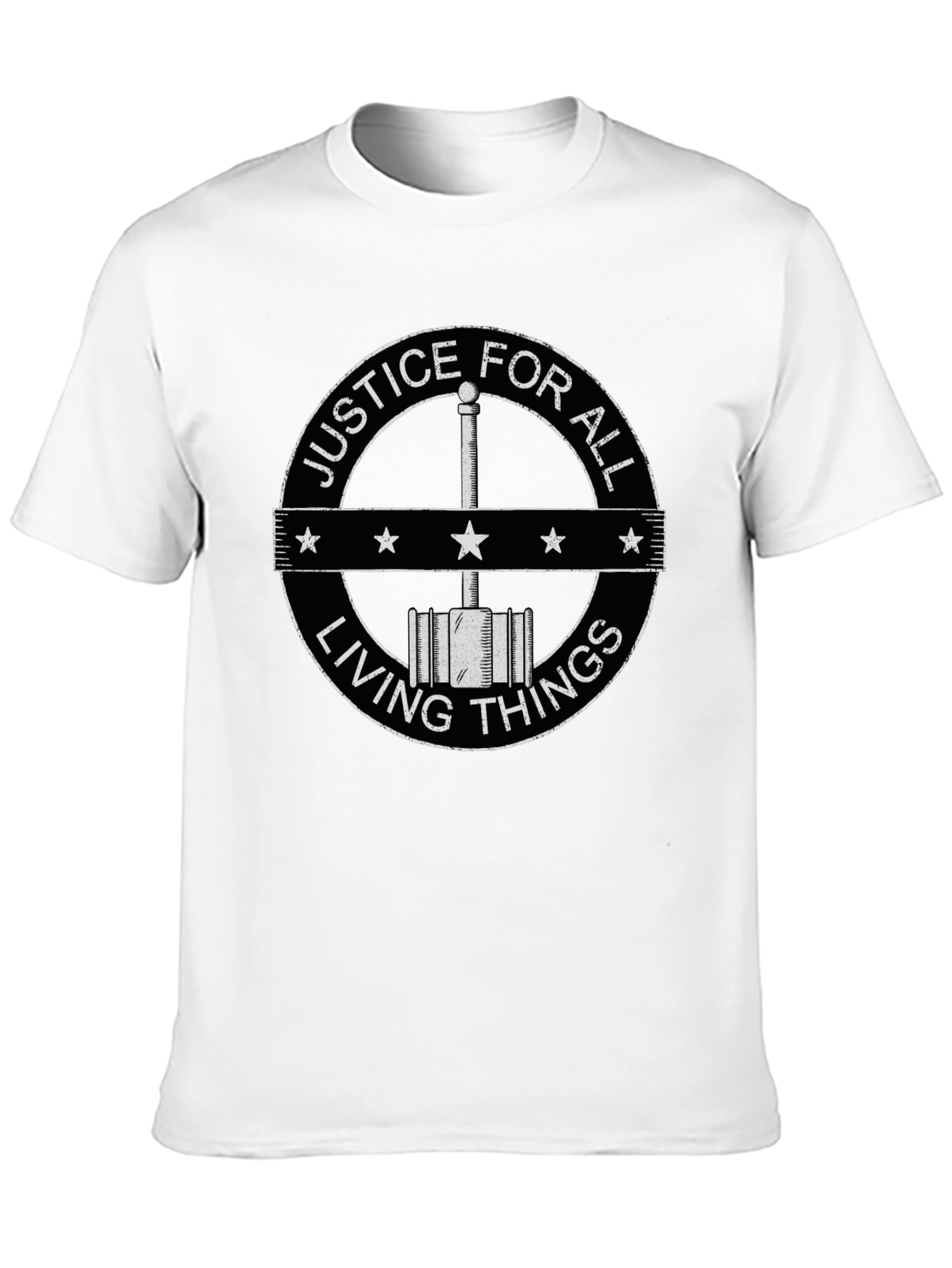 Justice for All Living Things Graphic T-Shirt