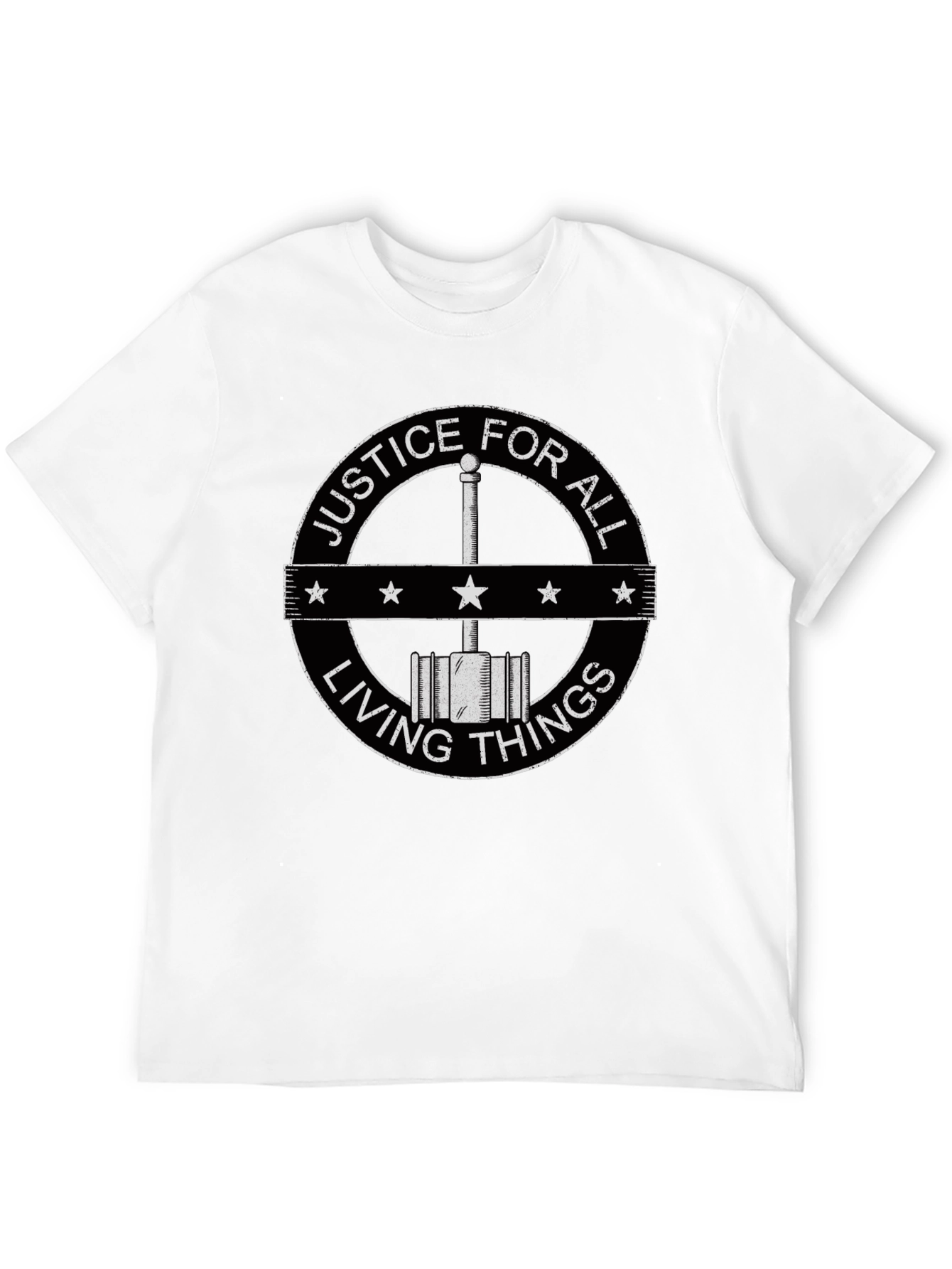 Justice for All Living Things Graphic T-Shirt