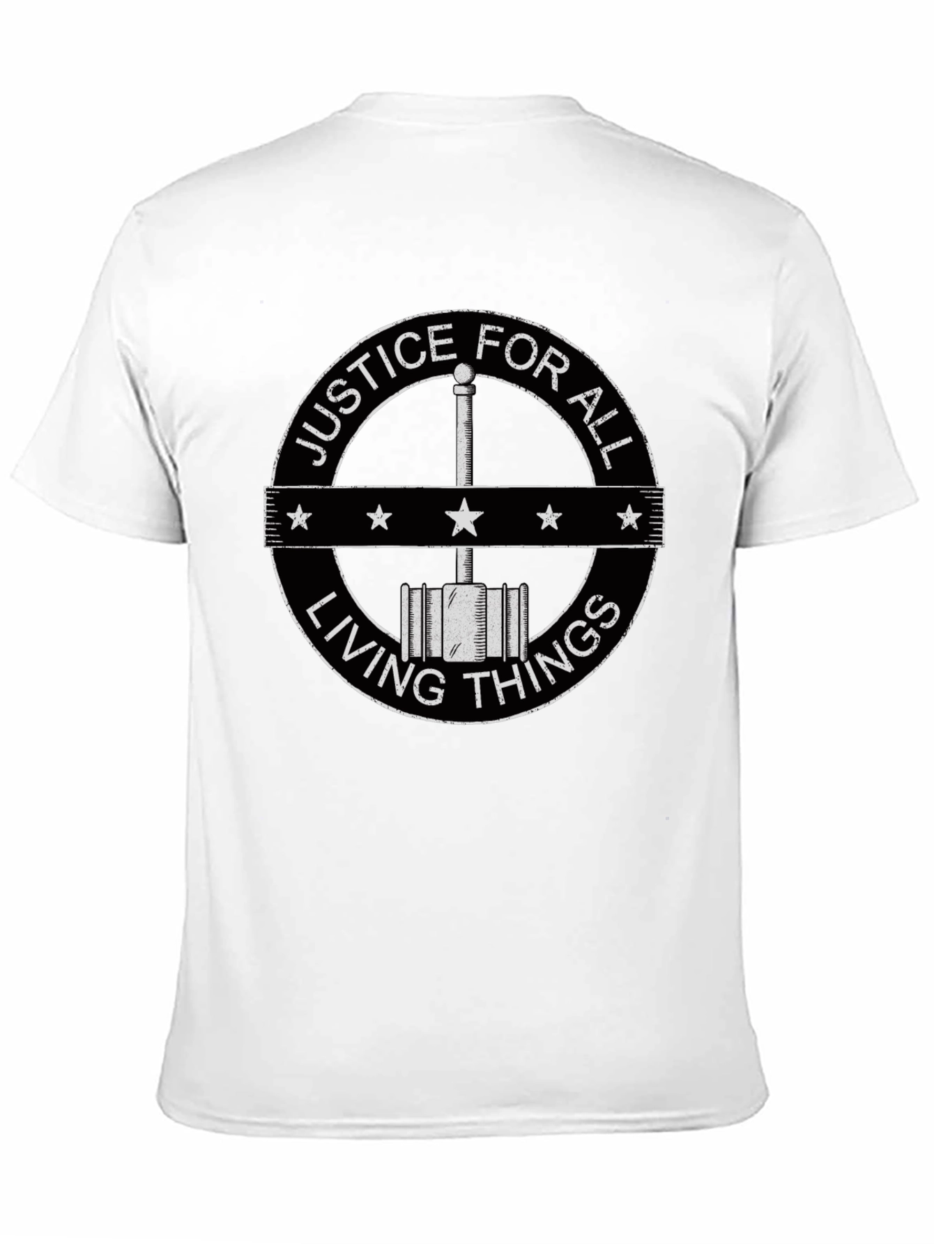 Justice for All Living Things Graphic T-Shirt
