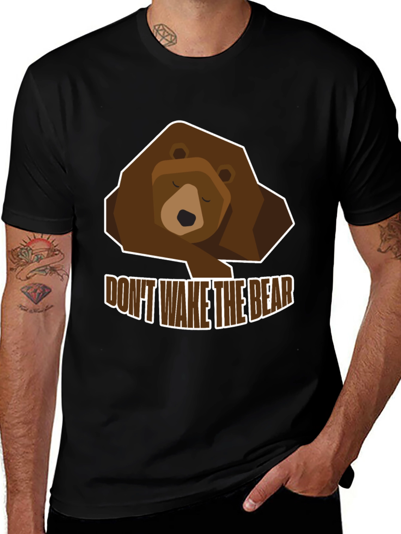 Dont Wake the Bear Graphic T-Shirt