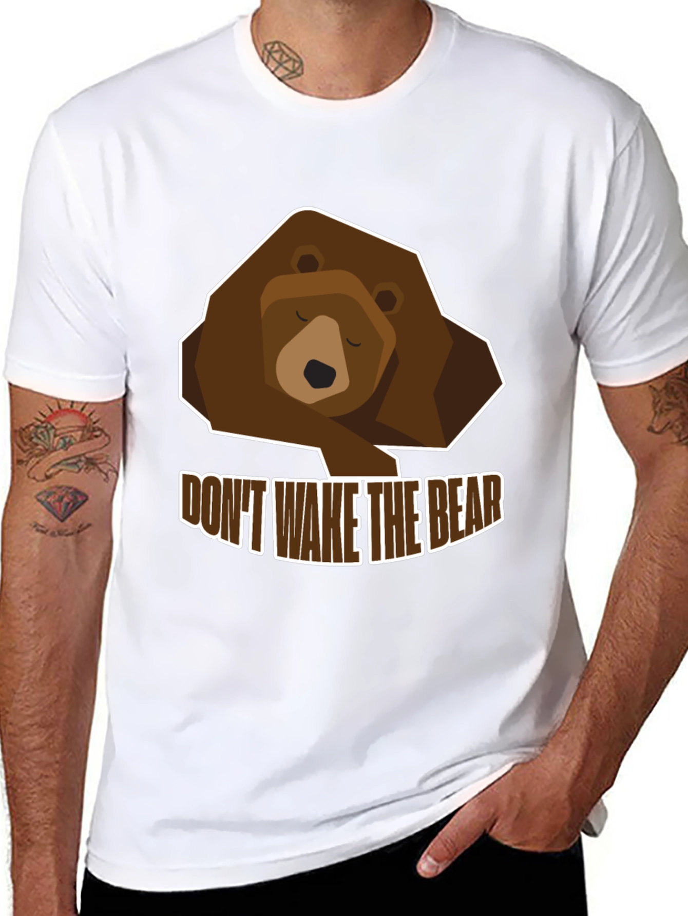 Dont Wake the Bear Graphic T-Shirt