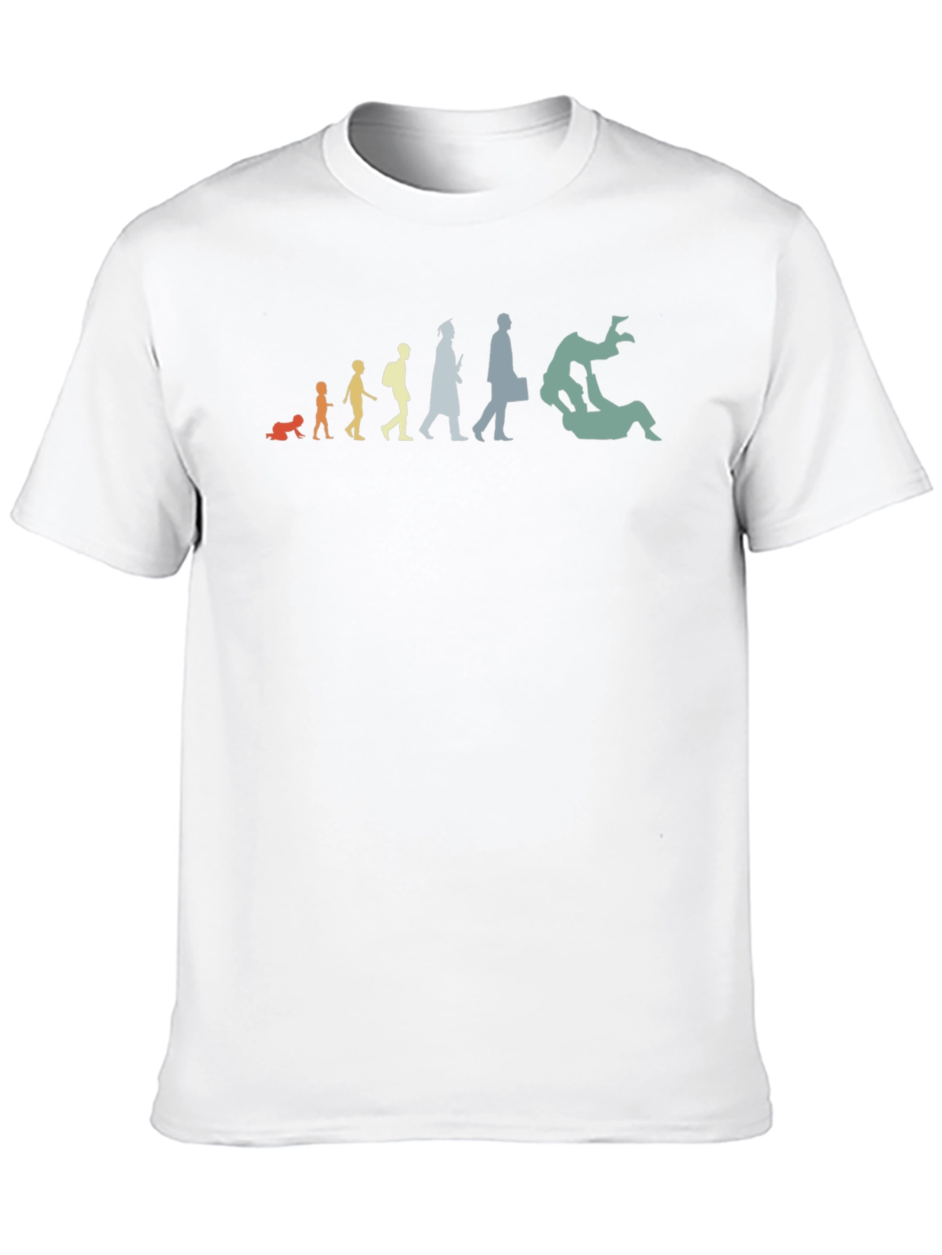 Evolution of a Grappler T-Shirt