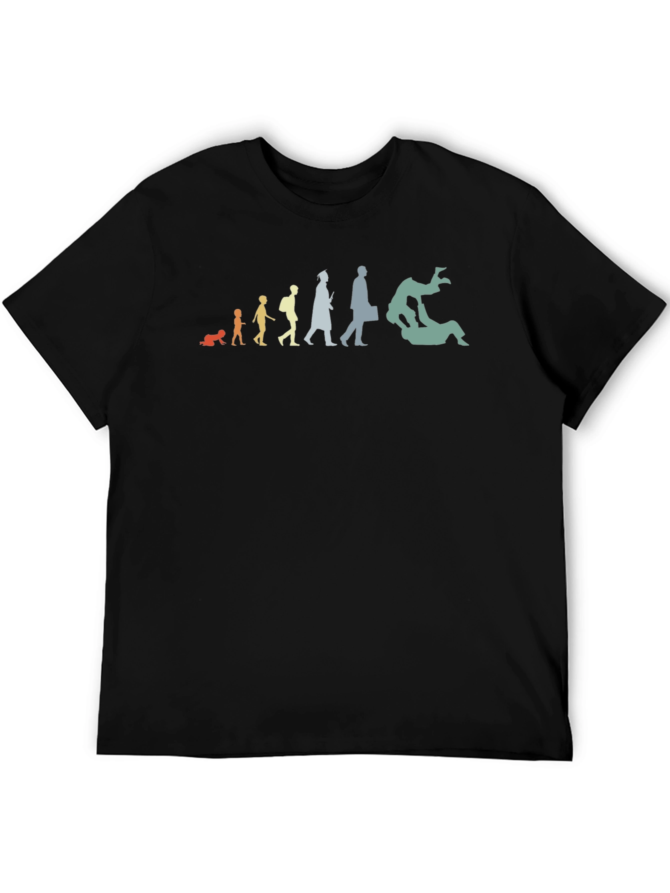 Evolution of a Grappler T-Shirt