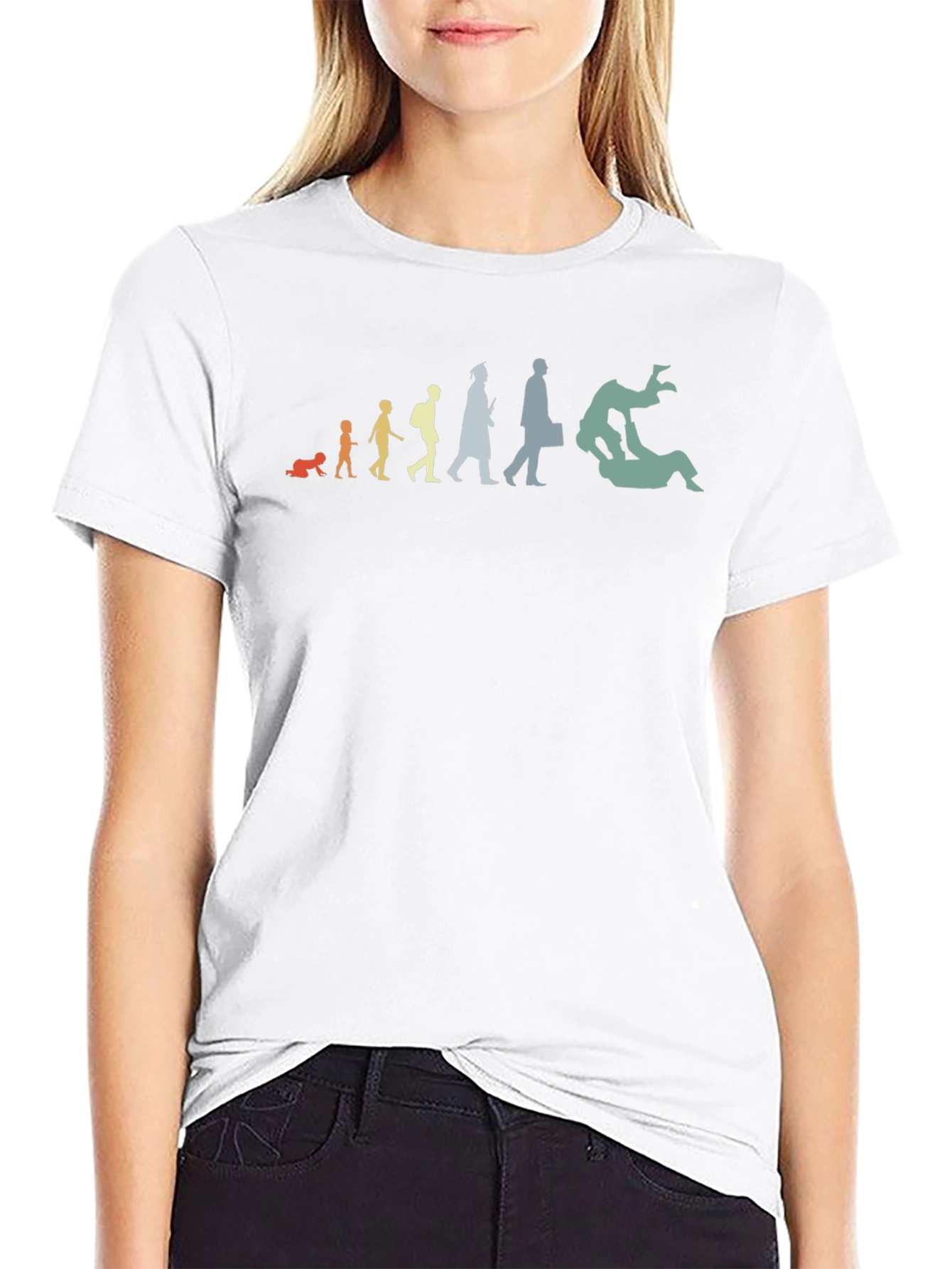 Evolution of a Grappler T-Shirt