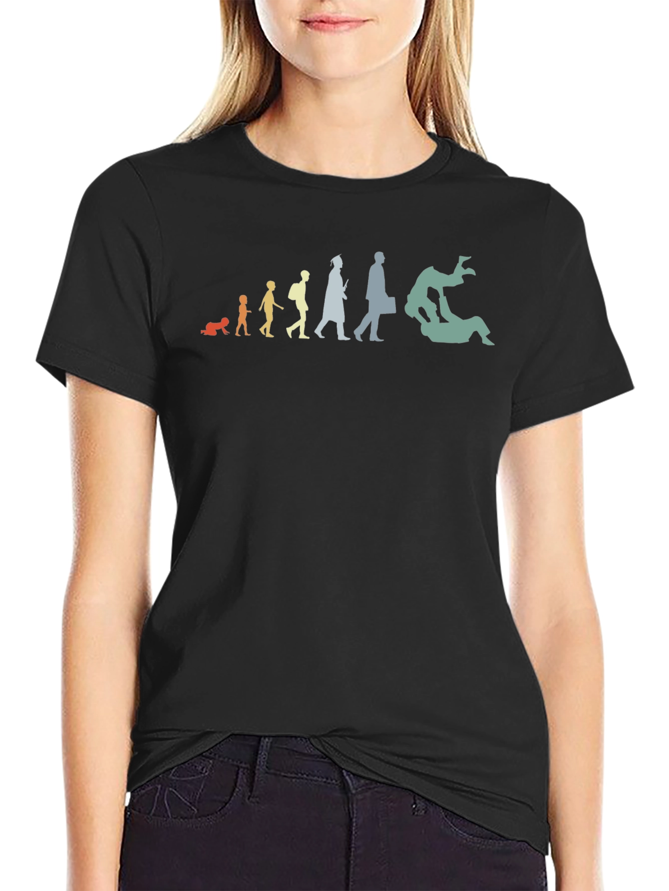 Evolution of a Grappler T-Shirt