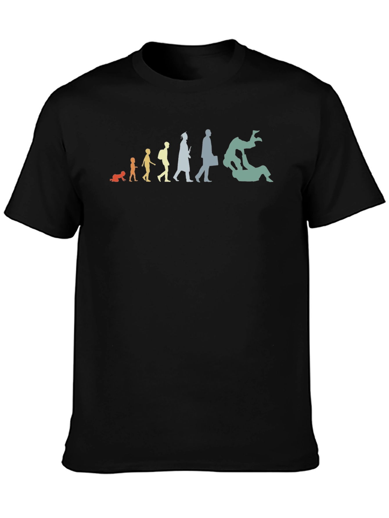 Evolution of a Grappler T-Shirt