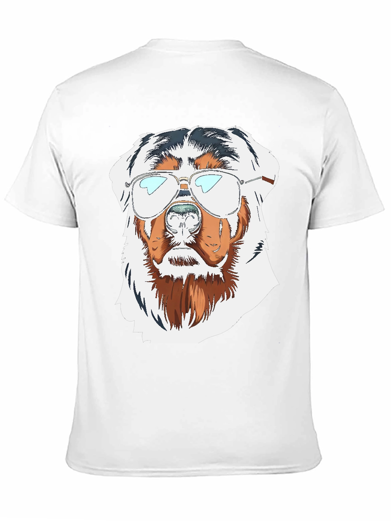 Cool Dog Graphic Tee - Black Cotton T-Shirt