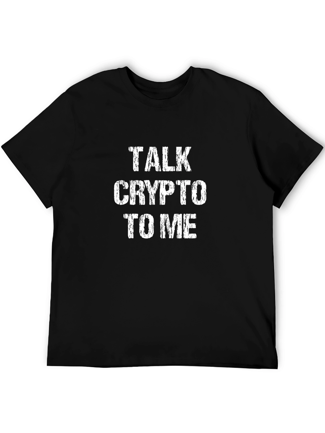 Talk Crypto To Me T-Shirt - Bitcoin Cryptocurrency Tee