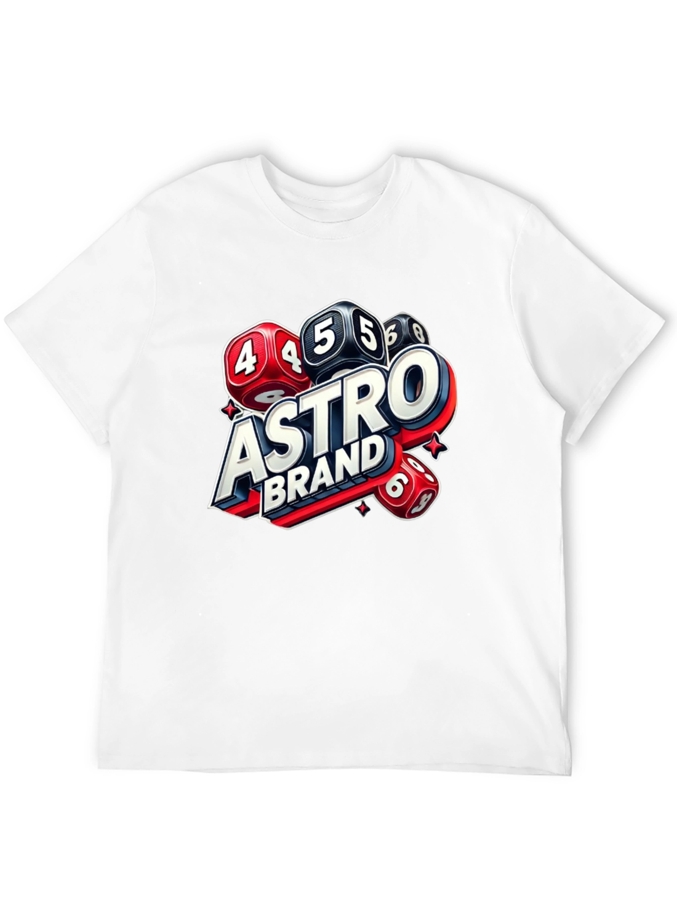 Astro Brand Dice Graphic T-Shirt