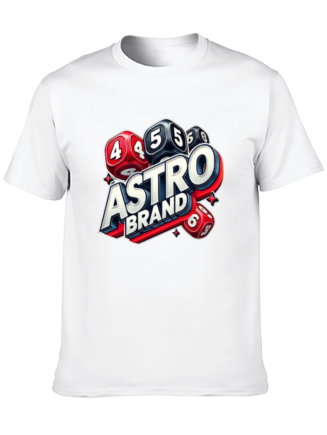 Astro Brand Dice Graphic T-Shirt