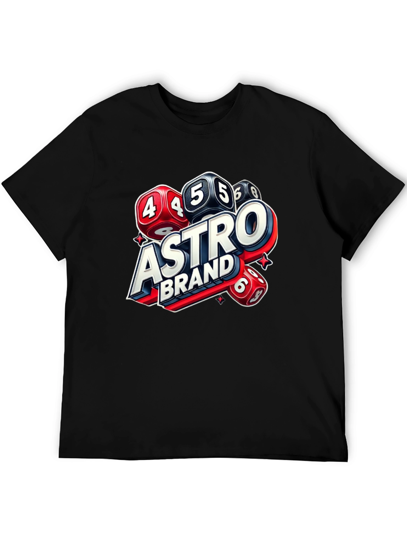 Astro Brand Dice Graphic T-Shirt