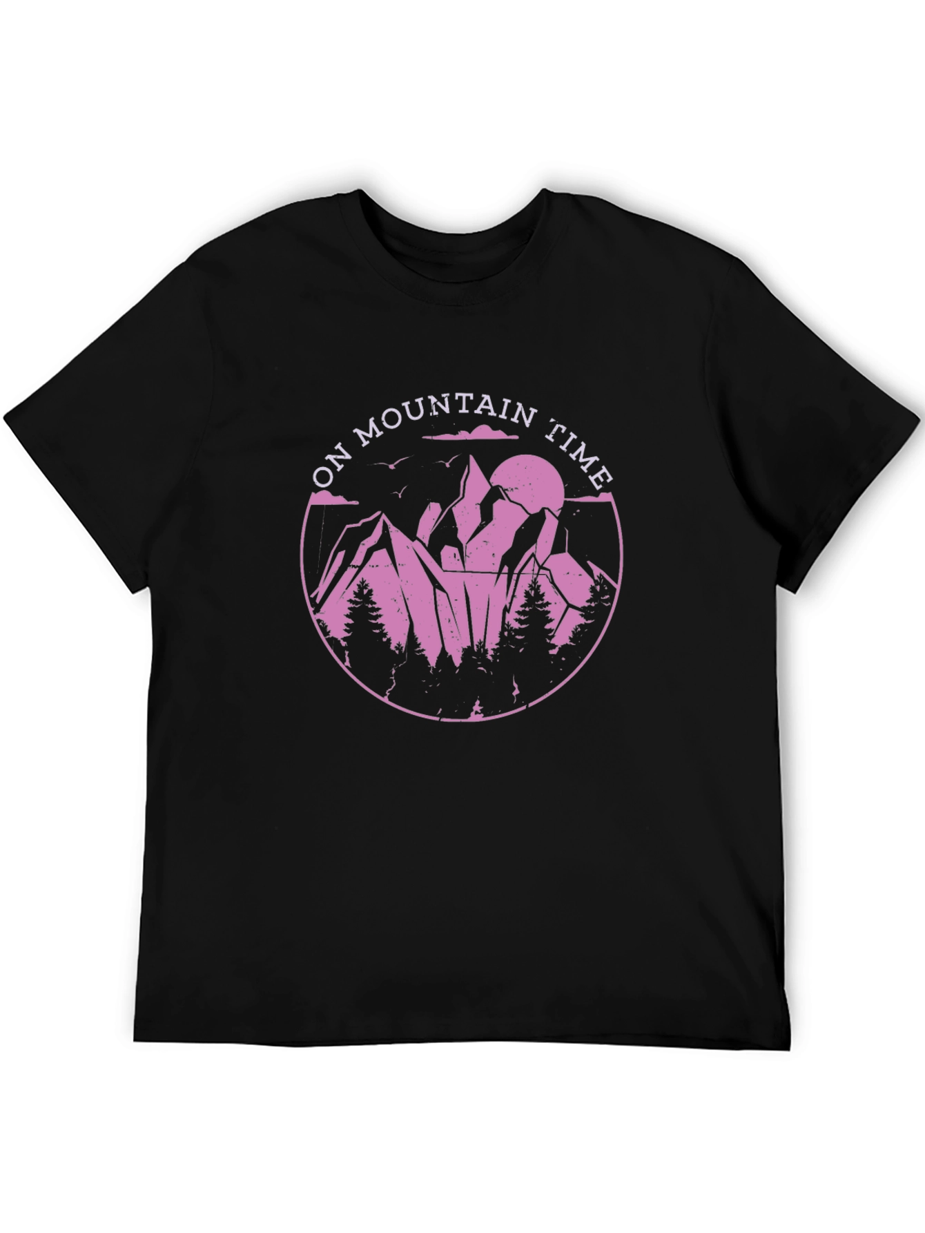 Mountain Time Graphic Tee - Nature Lovers Shirt