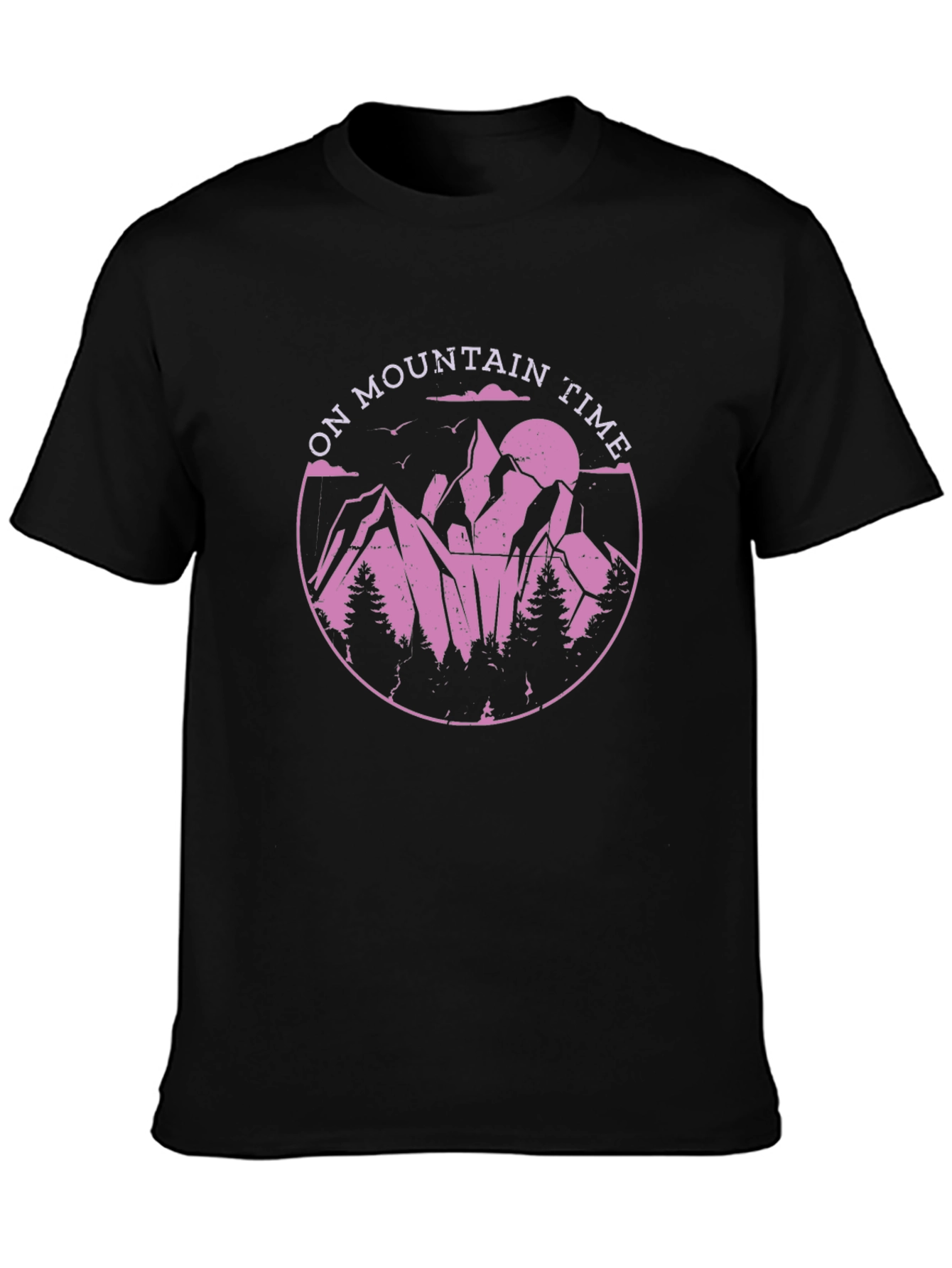 Mountain Time Graphic Tee - Nature Lovers Shirt