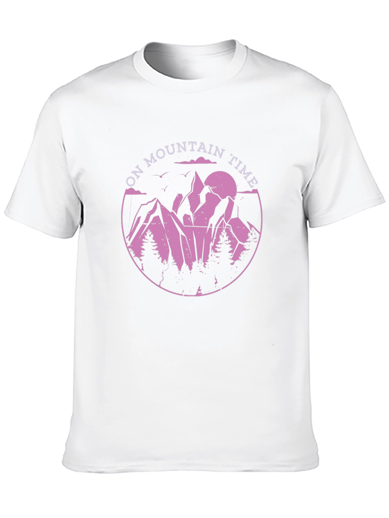 Mountain Time Graphic Tee - Nature Lovers Shirt