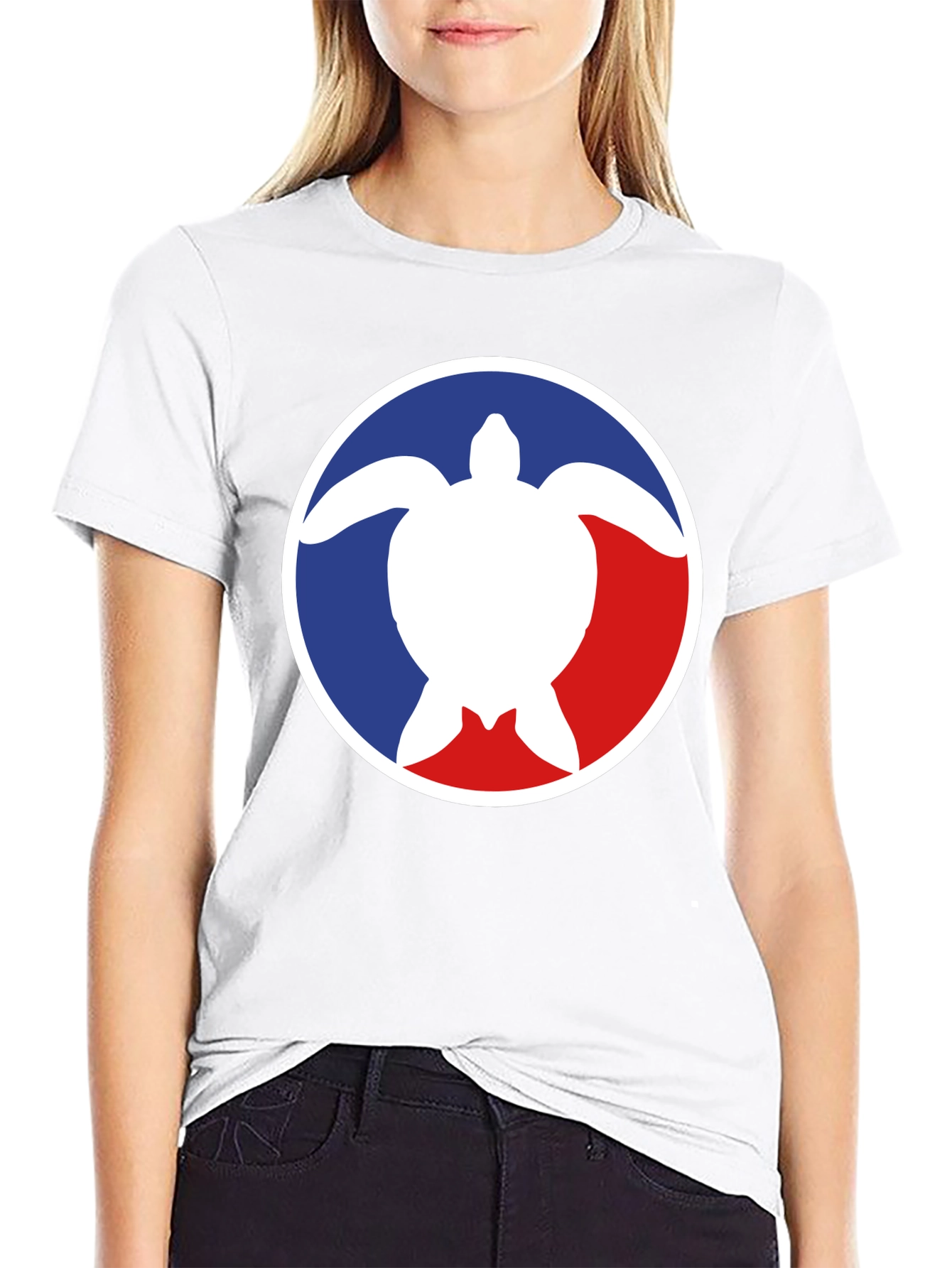 Turtle Logo Graphic Tee - Casual Comfort Shirt