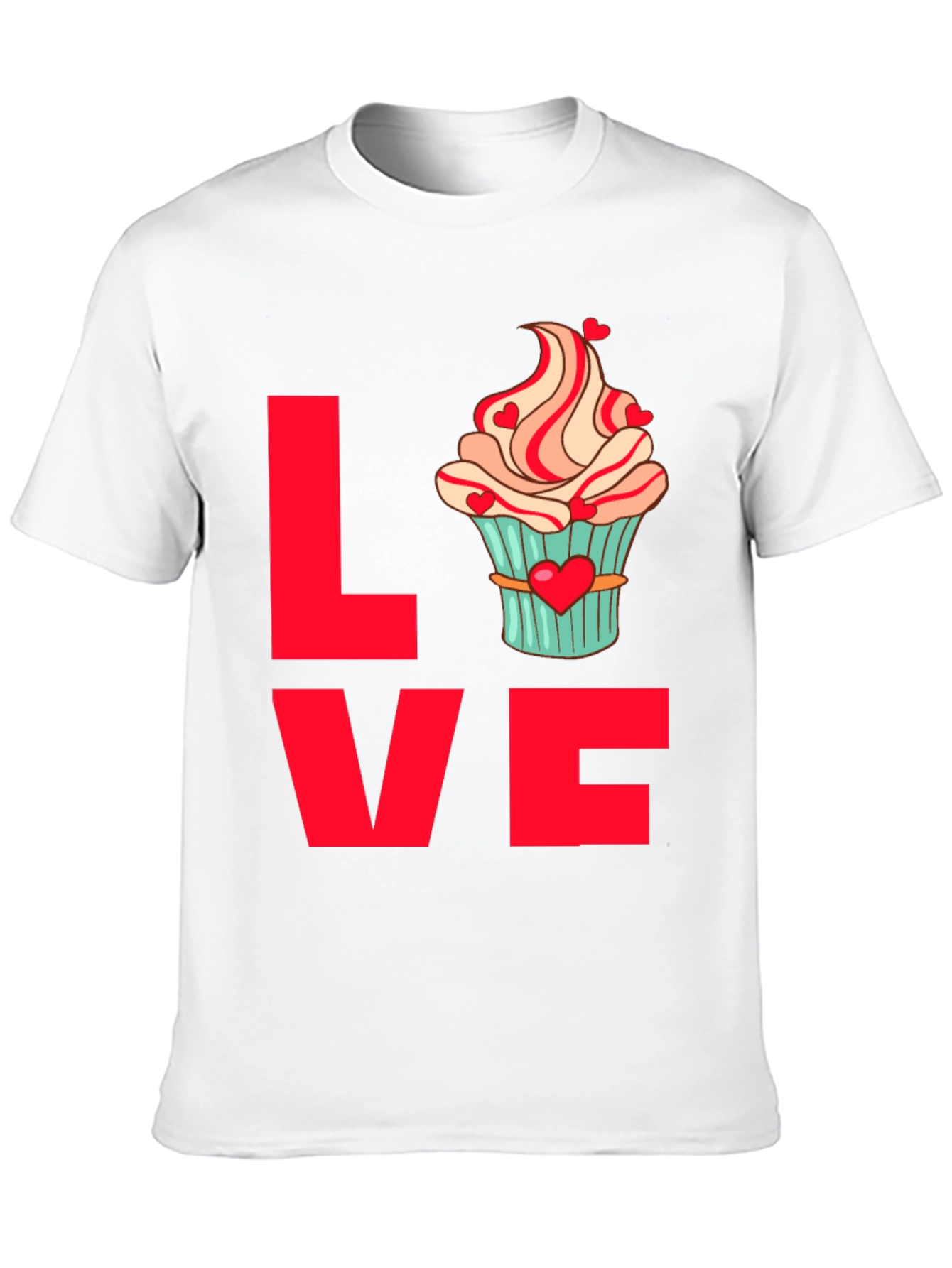 Love Cupcake T-Shirt | Cute Valentines Day Tee