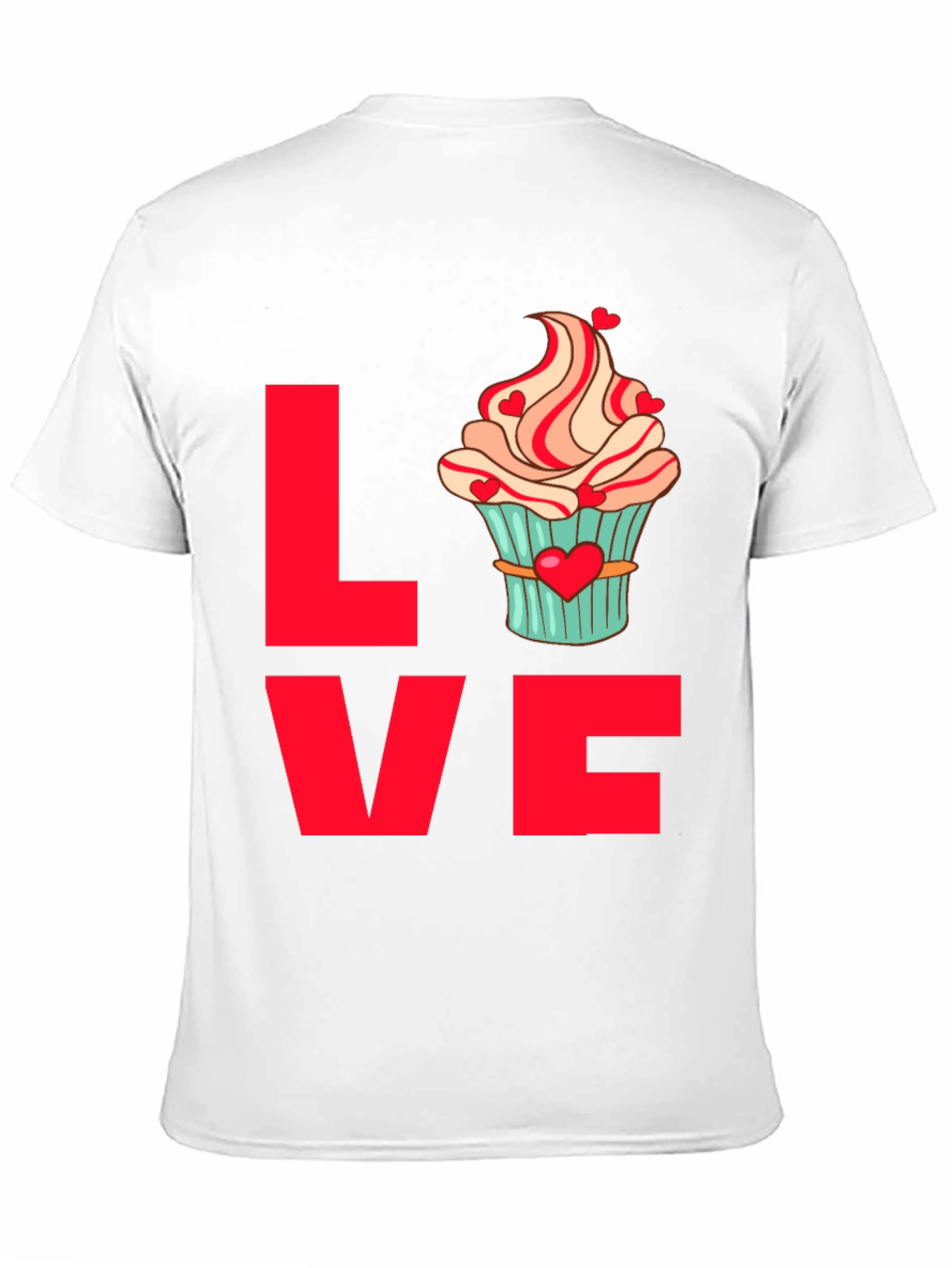 Love Cupcake T-Shirt | Cute Valentines Day Tee