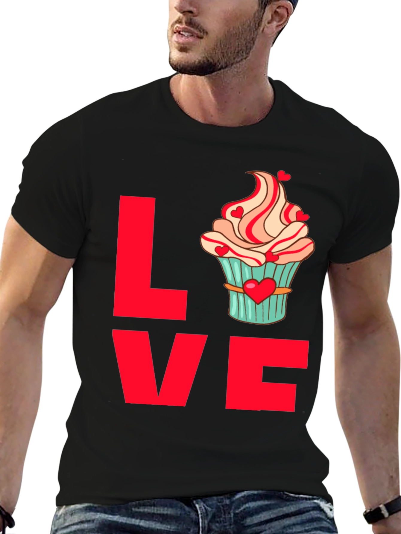 Love Cupcake T-Shirt | Cute Valentines Day Tee
