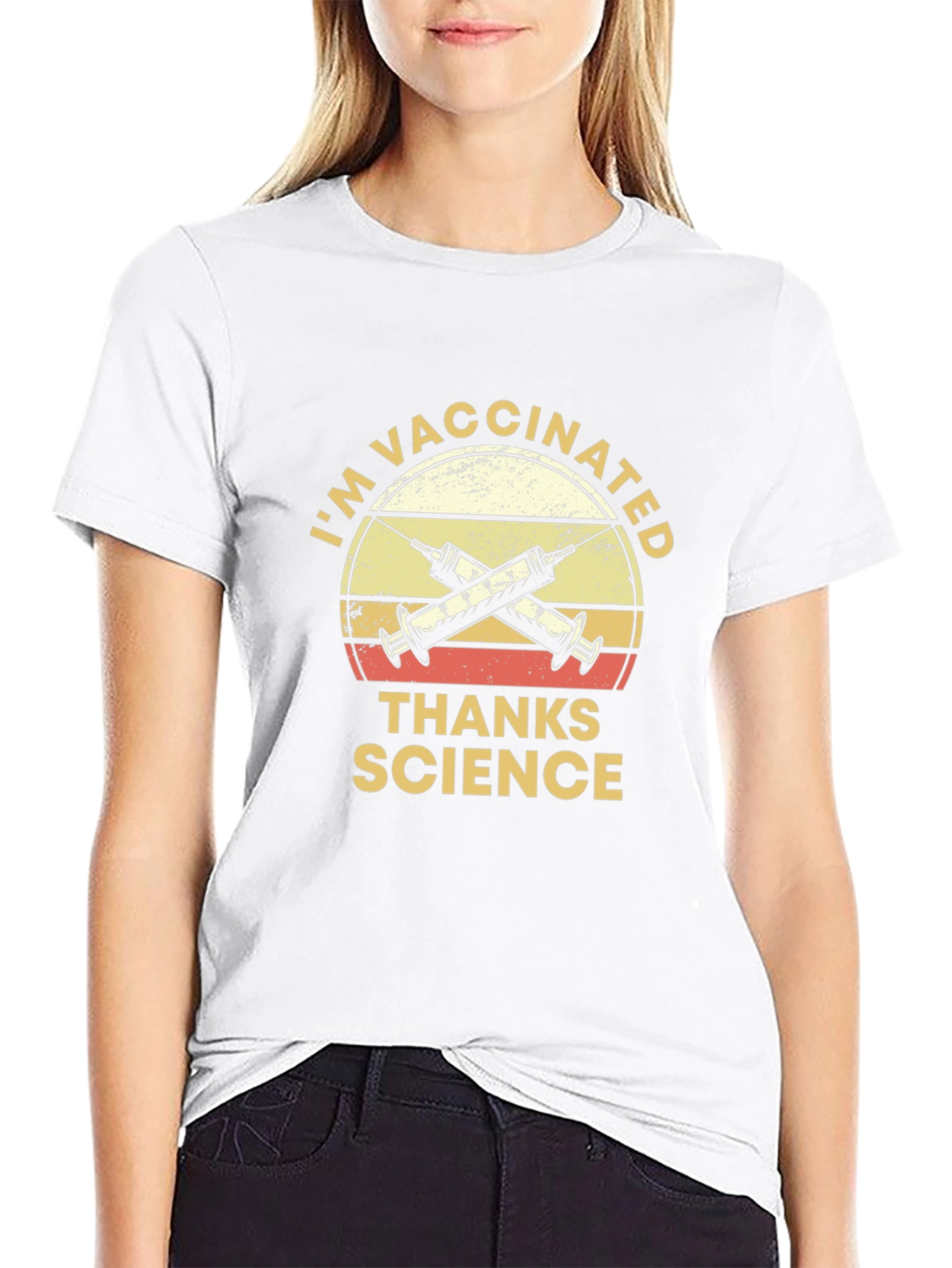 Im Vaccinated Thanks Science T-Shirt