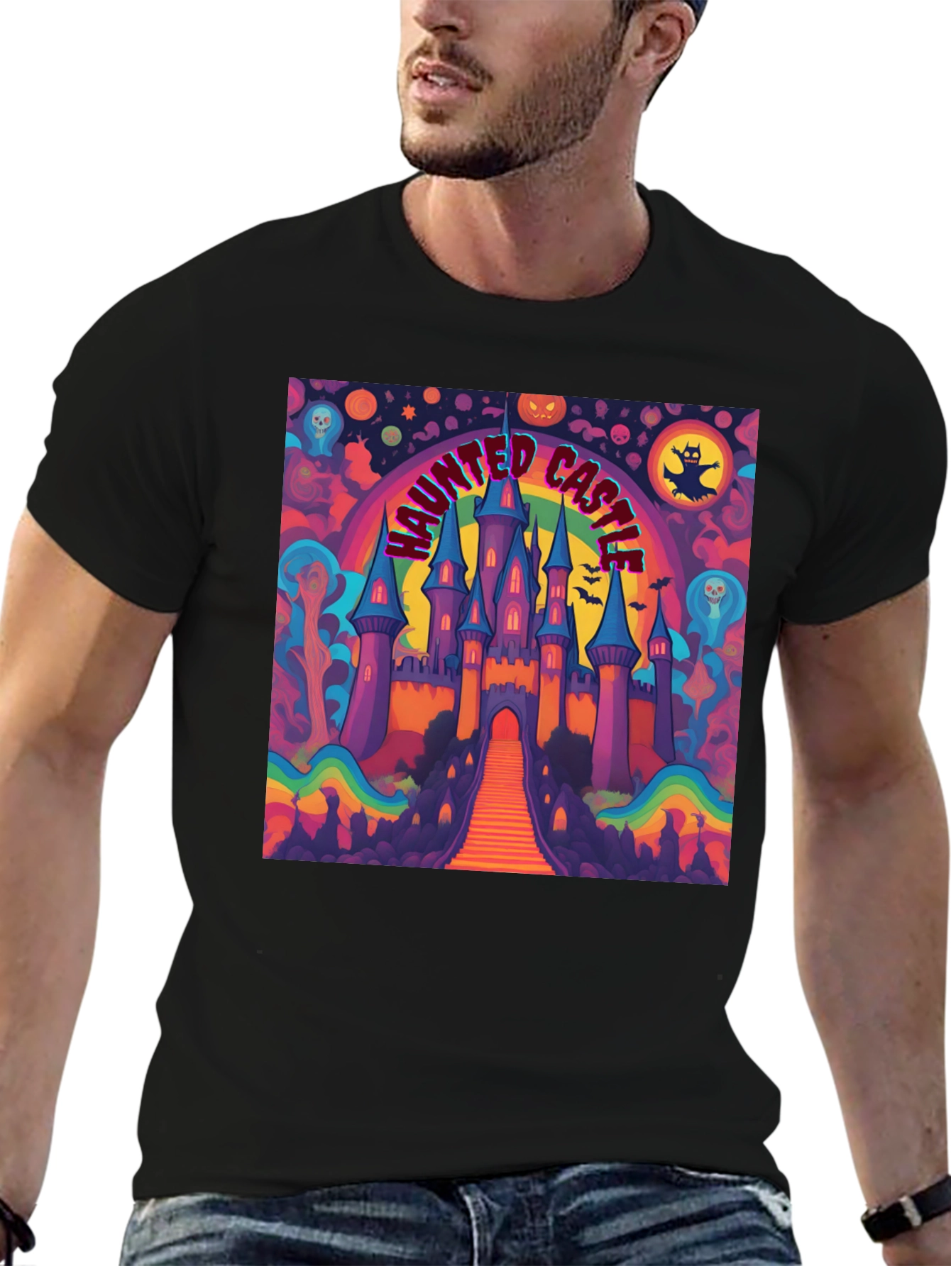 Haunted Castle Graphic Tee